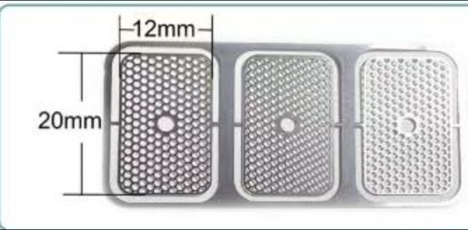 GBR Dental Flexible Safety Titanium Mesh Membrane 3pc