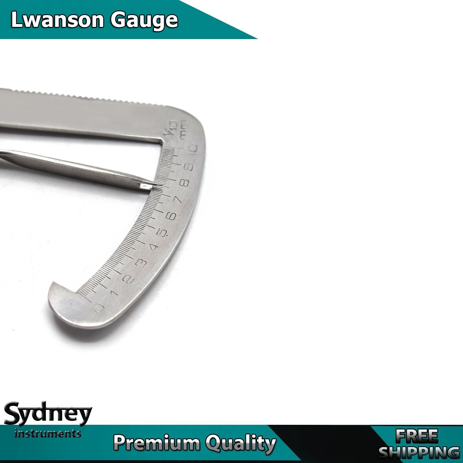 Dental Orthodontics Measuring Iwanson Gauge Crown Spring Caliper Instruments