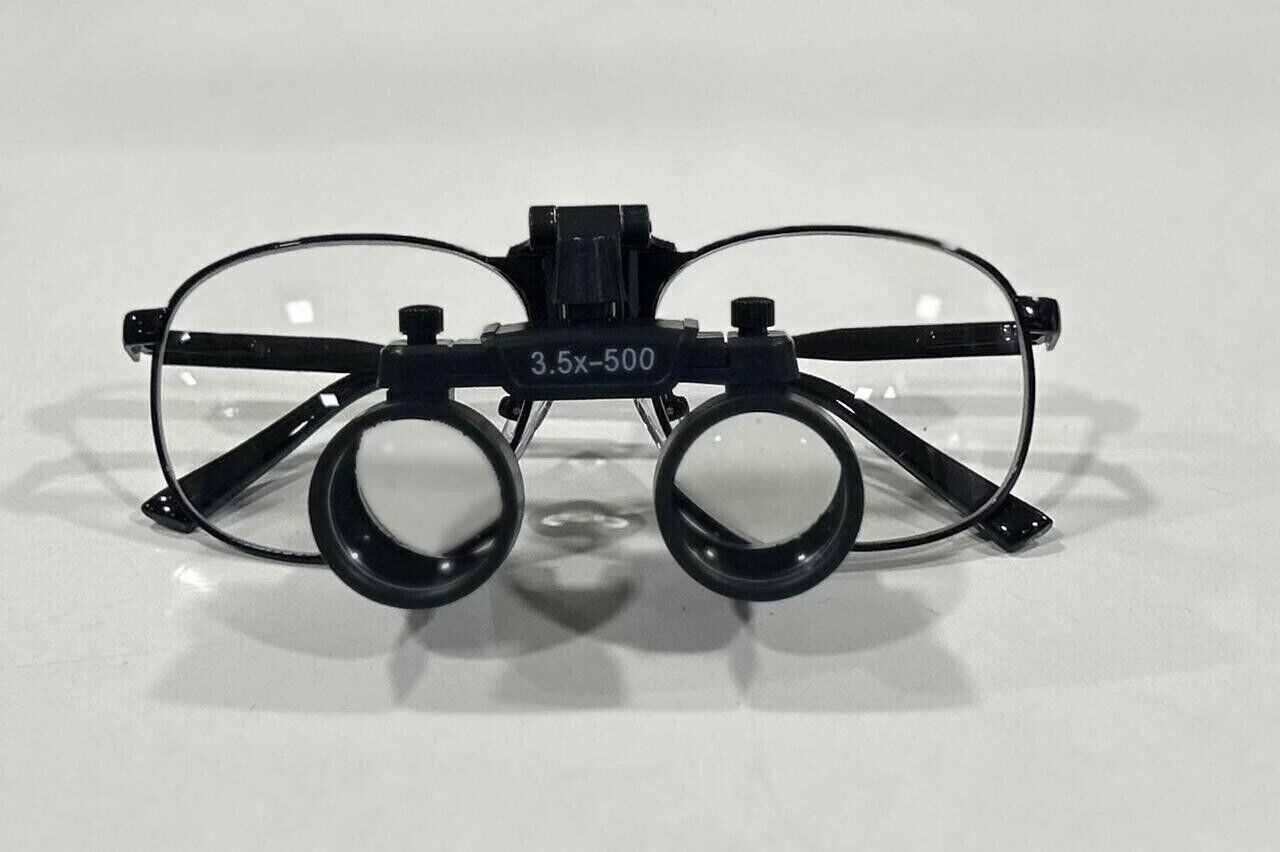 DENTAL REBORNENDO SMART 3.5x LOUPE WITH LED SPOT LIGHT & METAL FRAME (Free Ship)