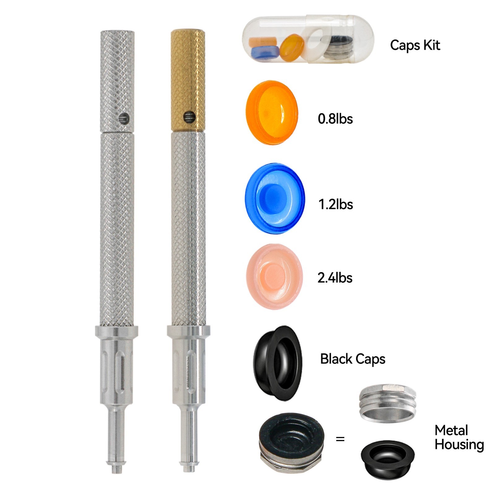 US Regular Locator Attachment Abutments for Hiossen ET Osstem TS 3.0-5.0mm GH