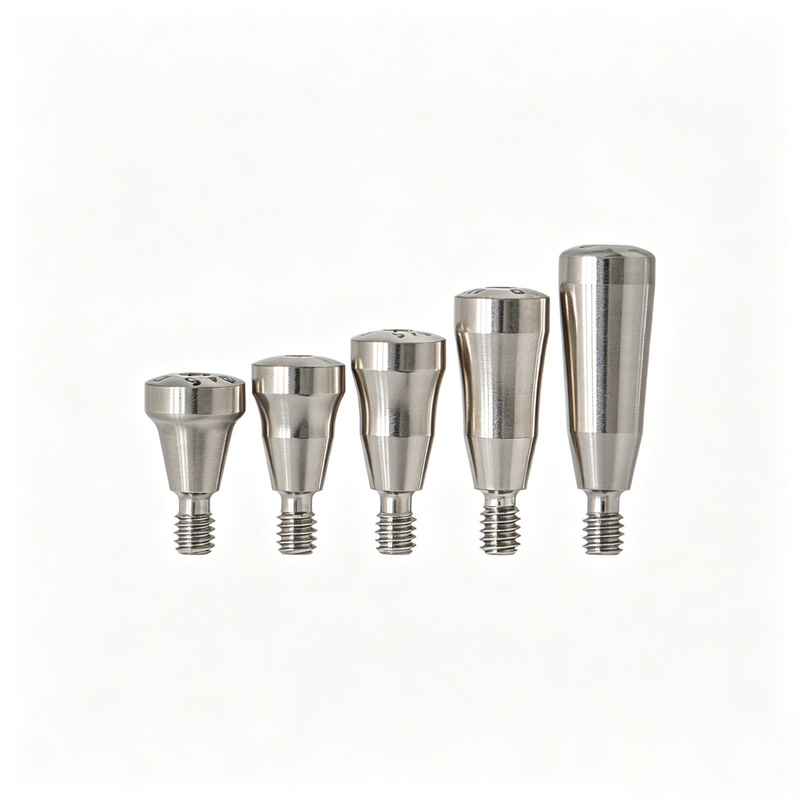 US 5Pcs Dental Healing Abutments Cover Screw Regular/Mini fit Osstem Hiossen