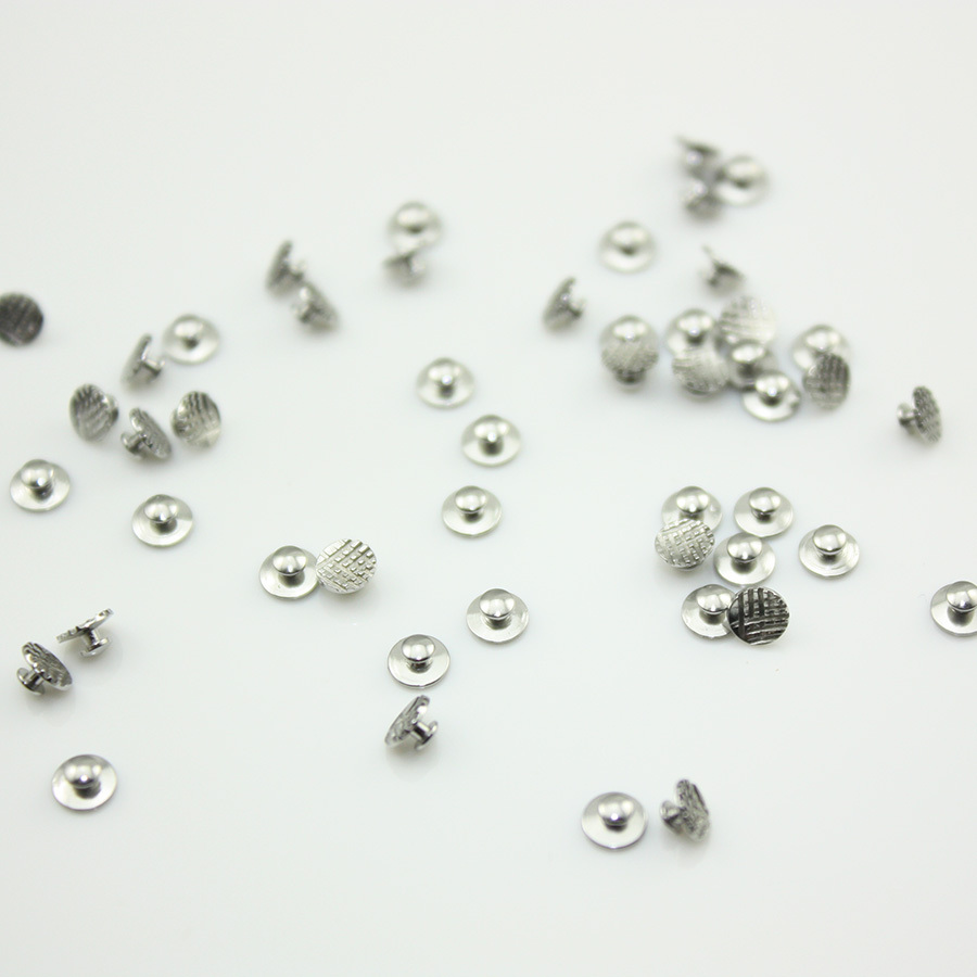 50 PCS New Dental Orthodontic Lingual Buttons Bondable Round Base Monoblock