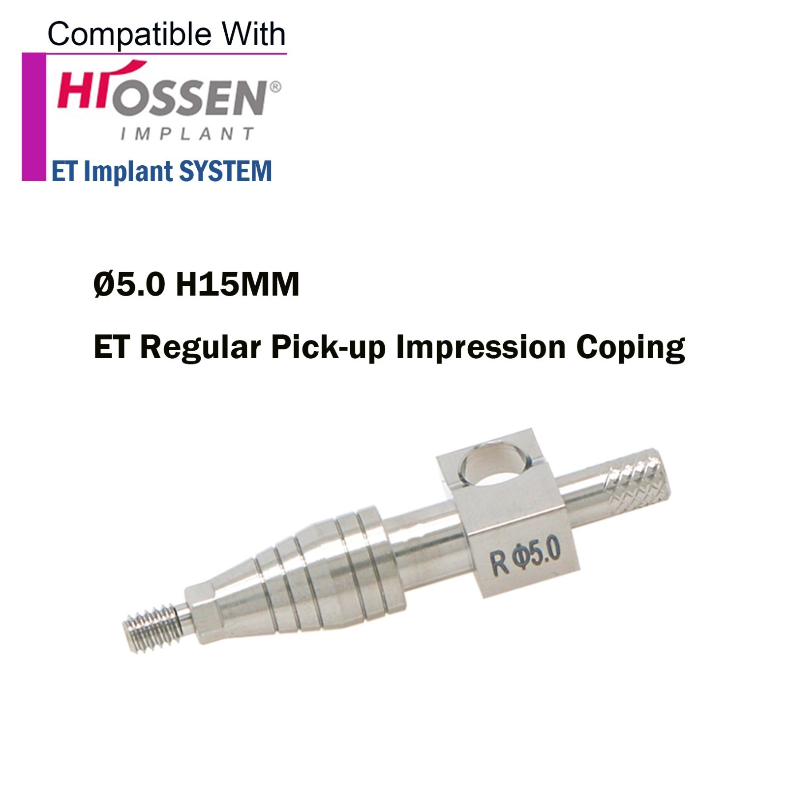 US Dental Fits Hiossen Osstem Scanbody Transfer Impression Coping Open Tray M/R