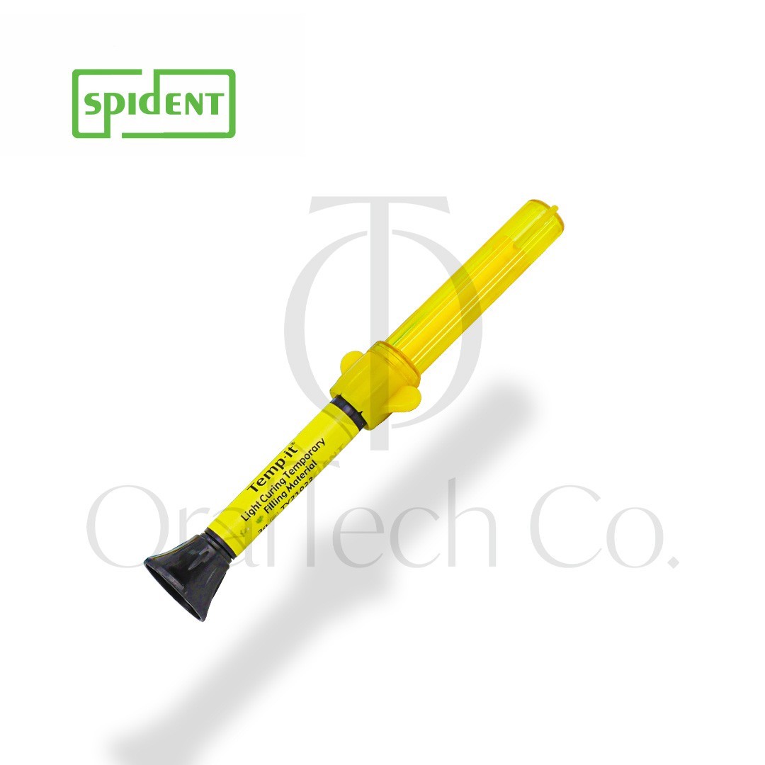 Spident Temp It Light-Curing Temporary Filling Material 3 x 3g Syringes