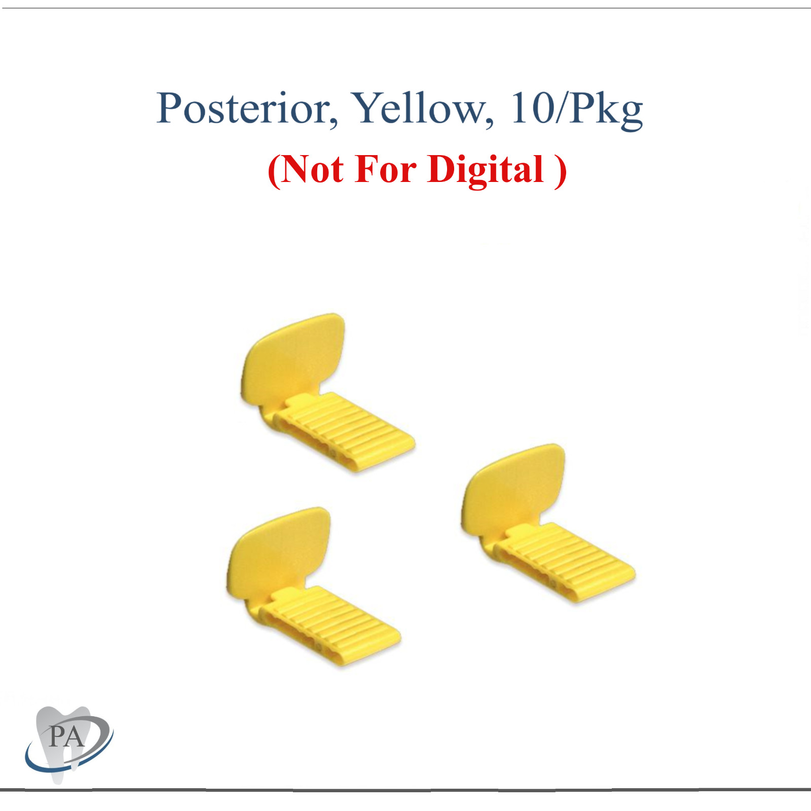 Dental XCP-BAI® Replacement Arms & Rings, Xios XCP DS-Fit – Posterior Yellow Kit