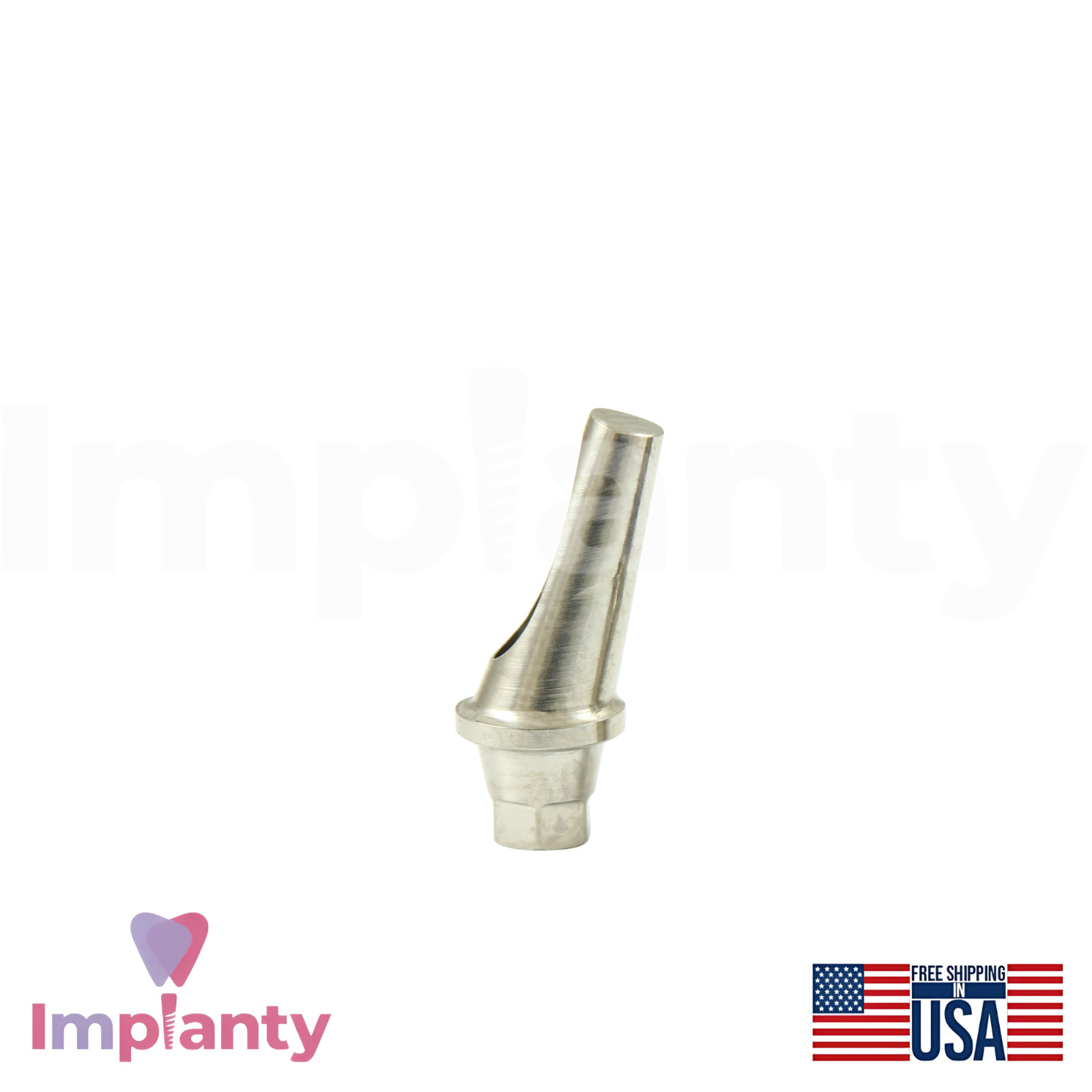 0sstemTS Compatible Regular Platform Angled Anatomic Dental Prosthetic 17°
