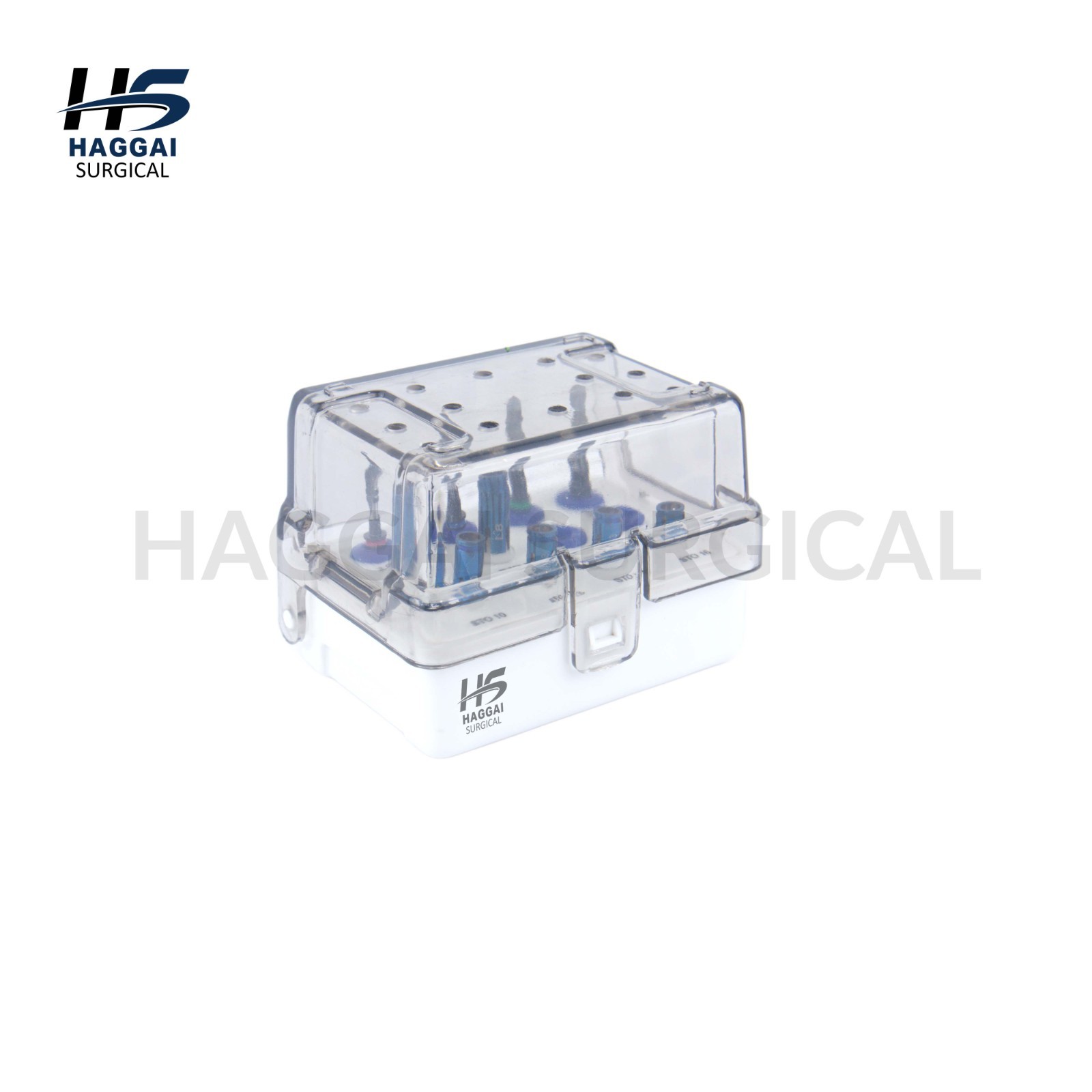 Drill with Stopper Kit Precision Tool Set in Sterilizable Storage Box