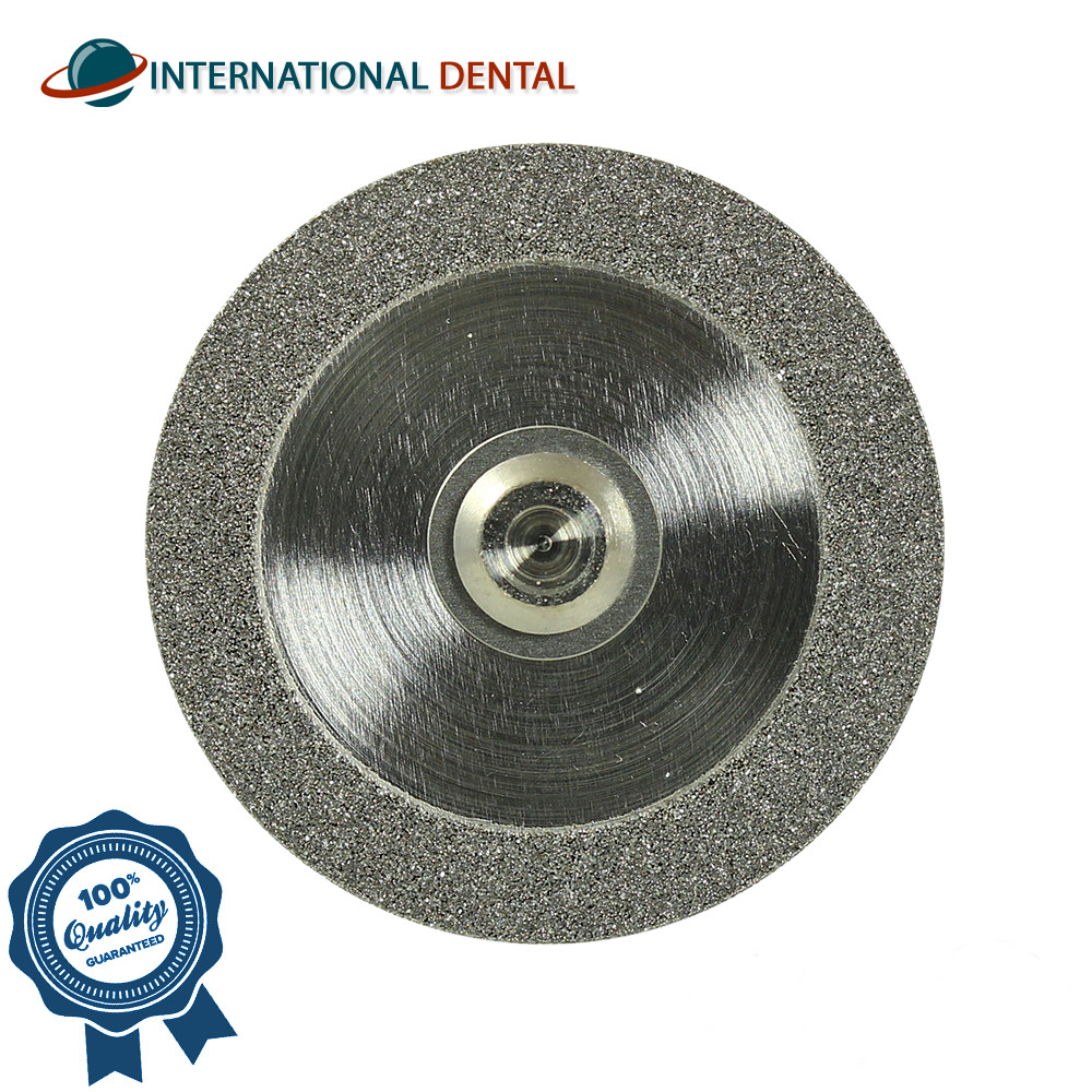 Dental MDT Diamond Coated Double Sided Super Flex Disc With Riveted Mandrel