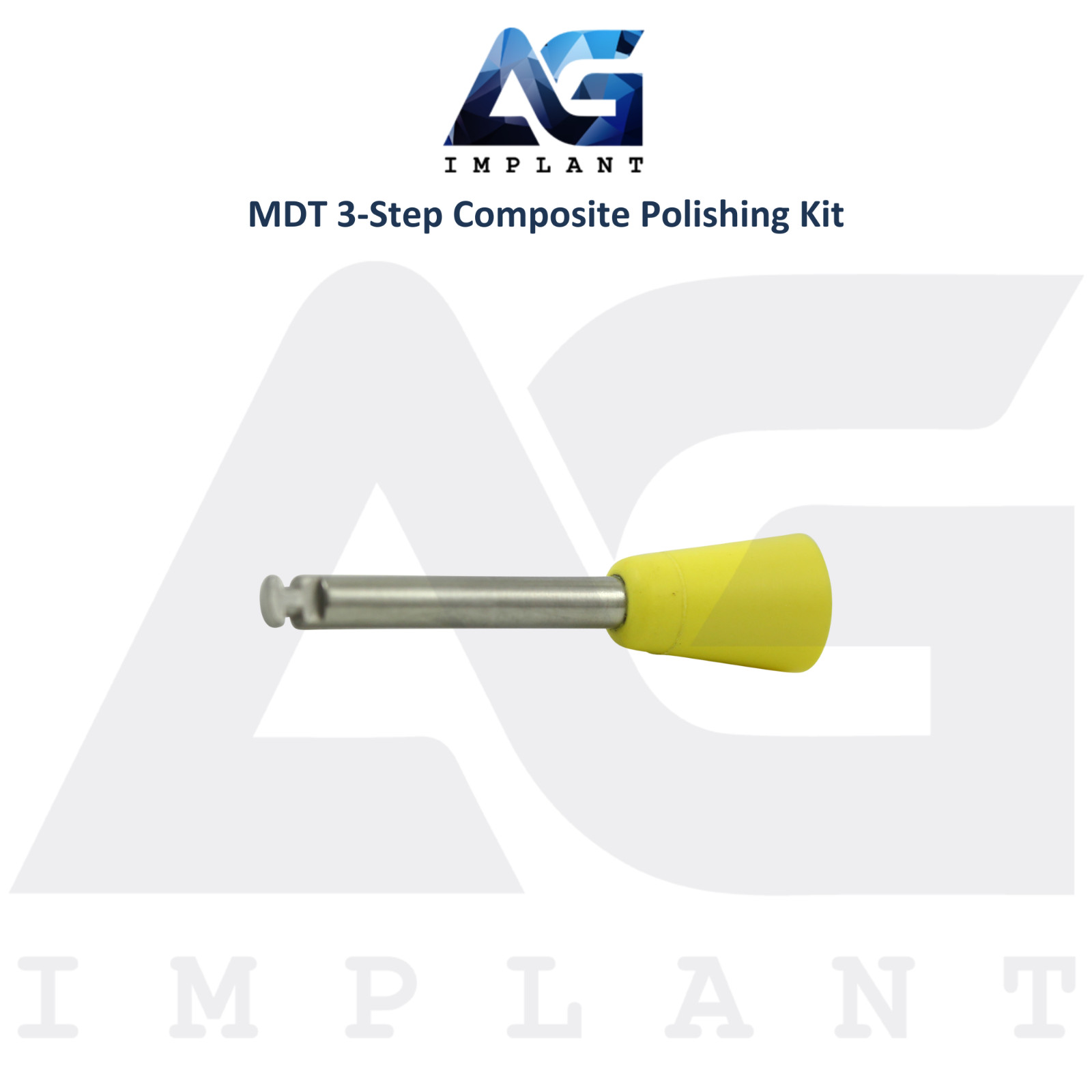 MDT 3-Step Composite Polishing Kit Silicone High-Gloss Finish Dental Restoration