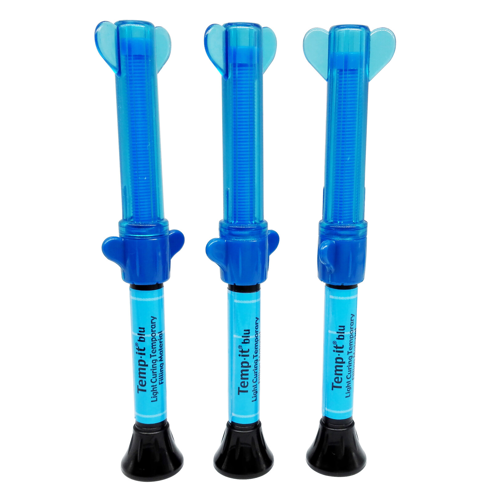 Dental SPIDENT Temp it Light Curing Temporary Filling Elastic Composite Seal Blu