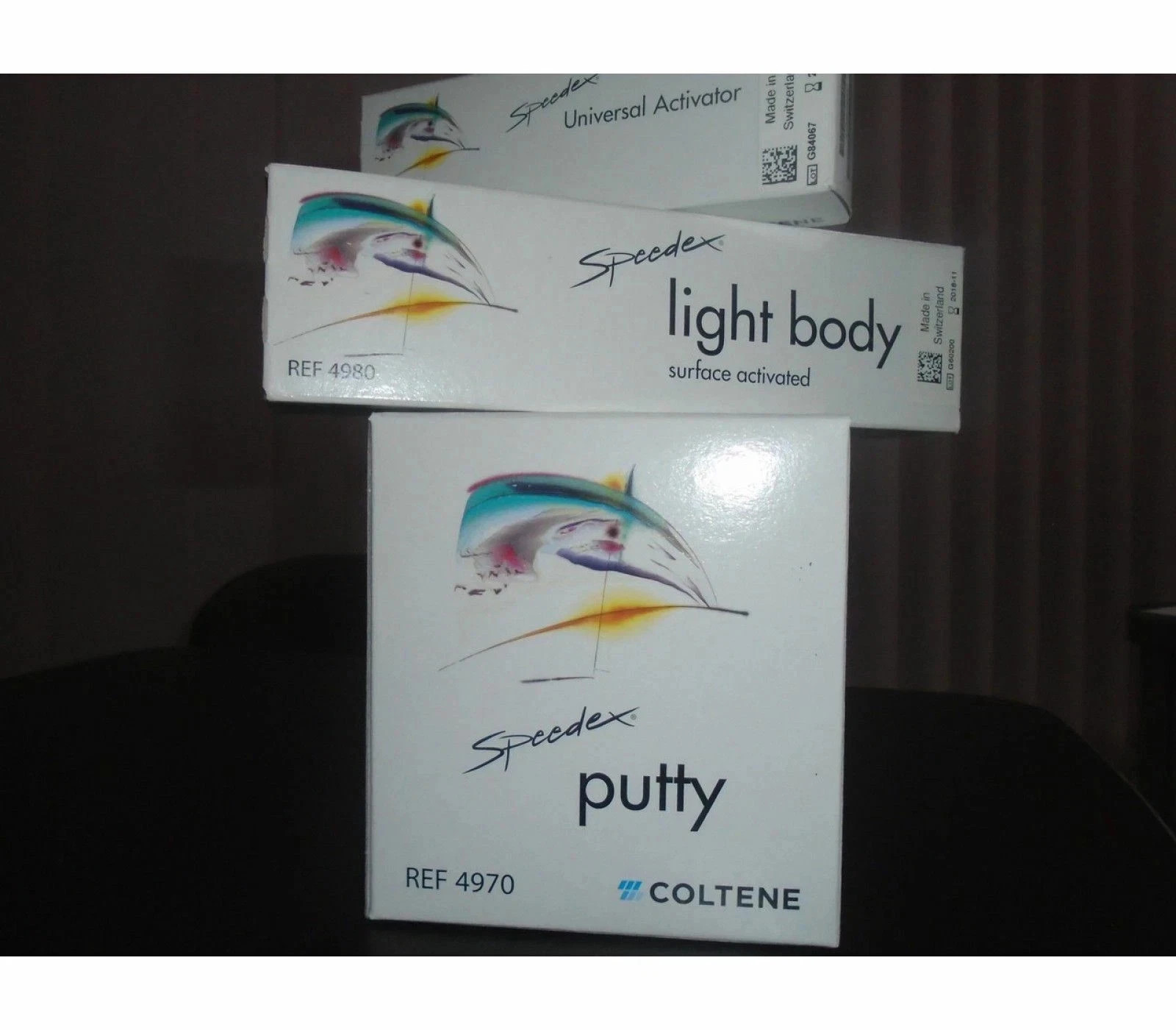 Coltene Speedex Impression Putty Set Putty Activator Light Body Dental FREE SHIP