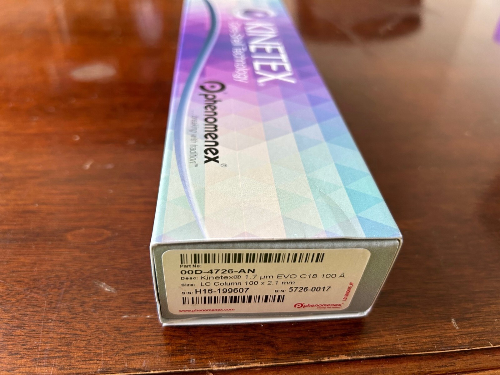 Sealed Phenomenex Kinetex EVO C18 1.7um 100×2.1mm 00D-4726-AN Brand New