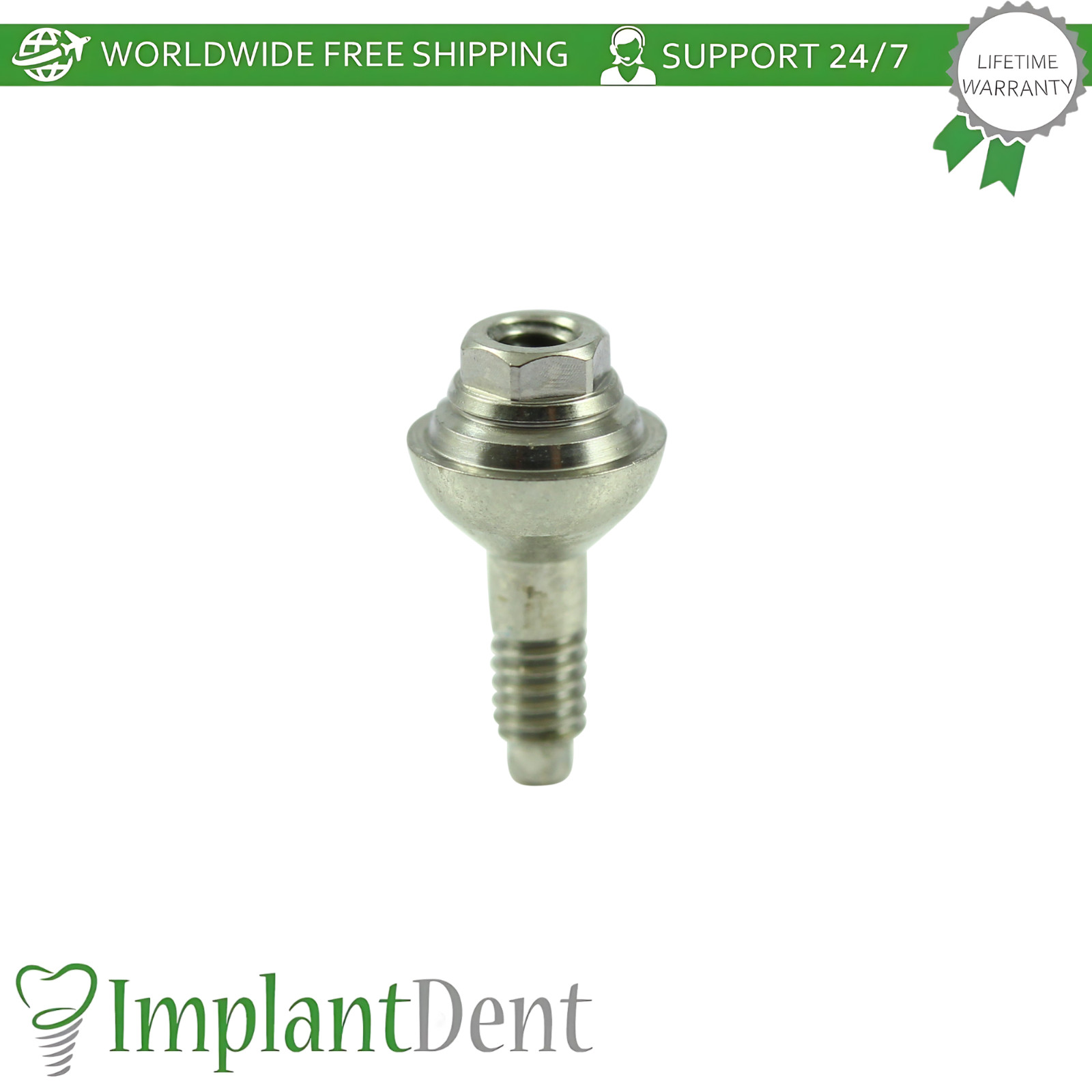 Straight Ø4.8mm Multi Unit Prosthetic SP Int Hex 2.45mm MIS Compatible