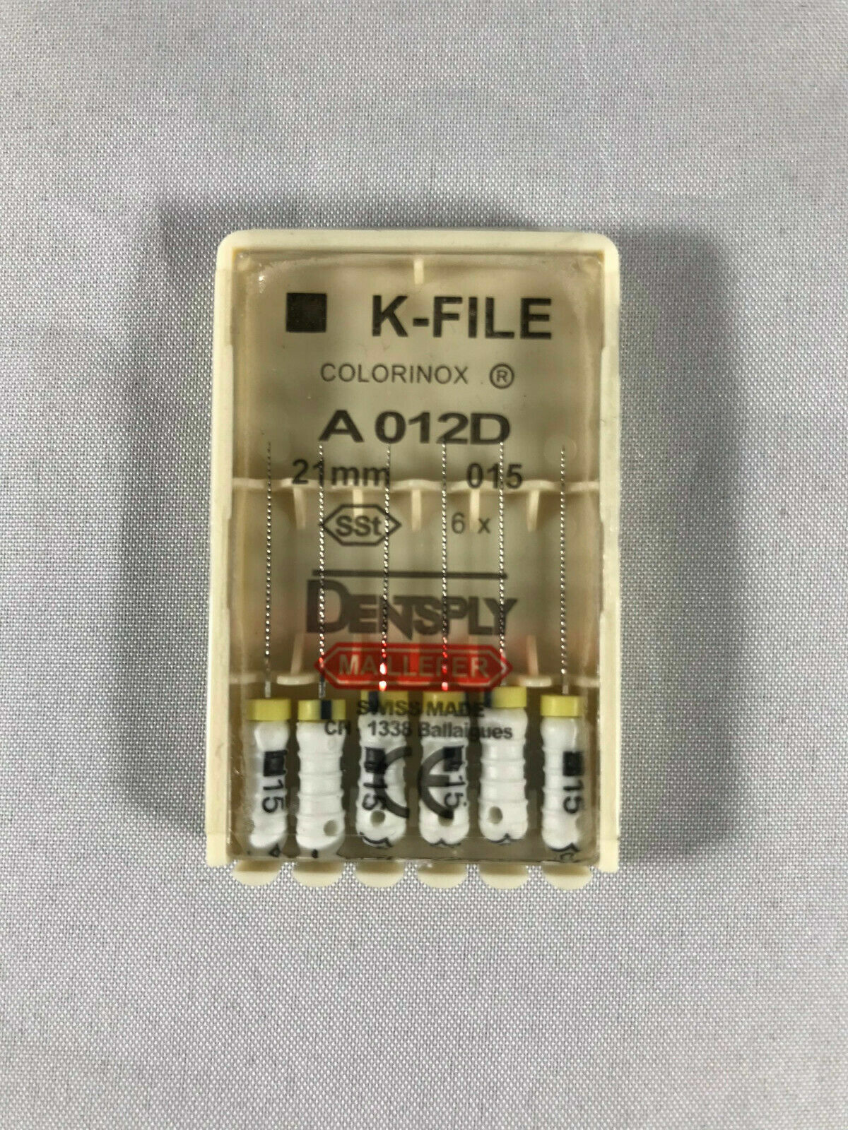 Dentsply Maillefer K-File Endodontic 21mm All sizes 30 files/pk