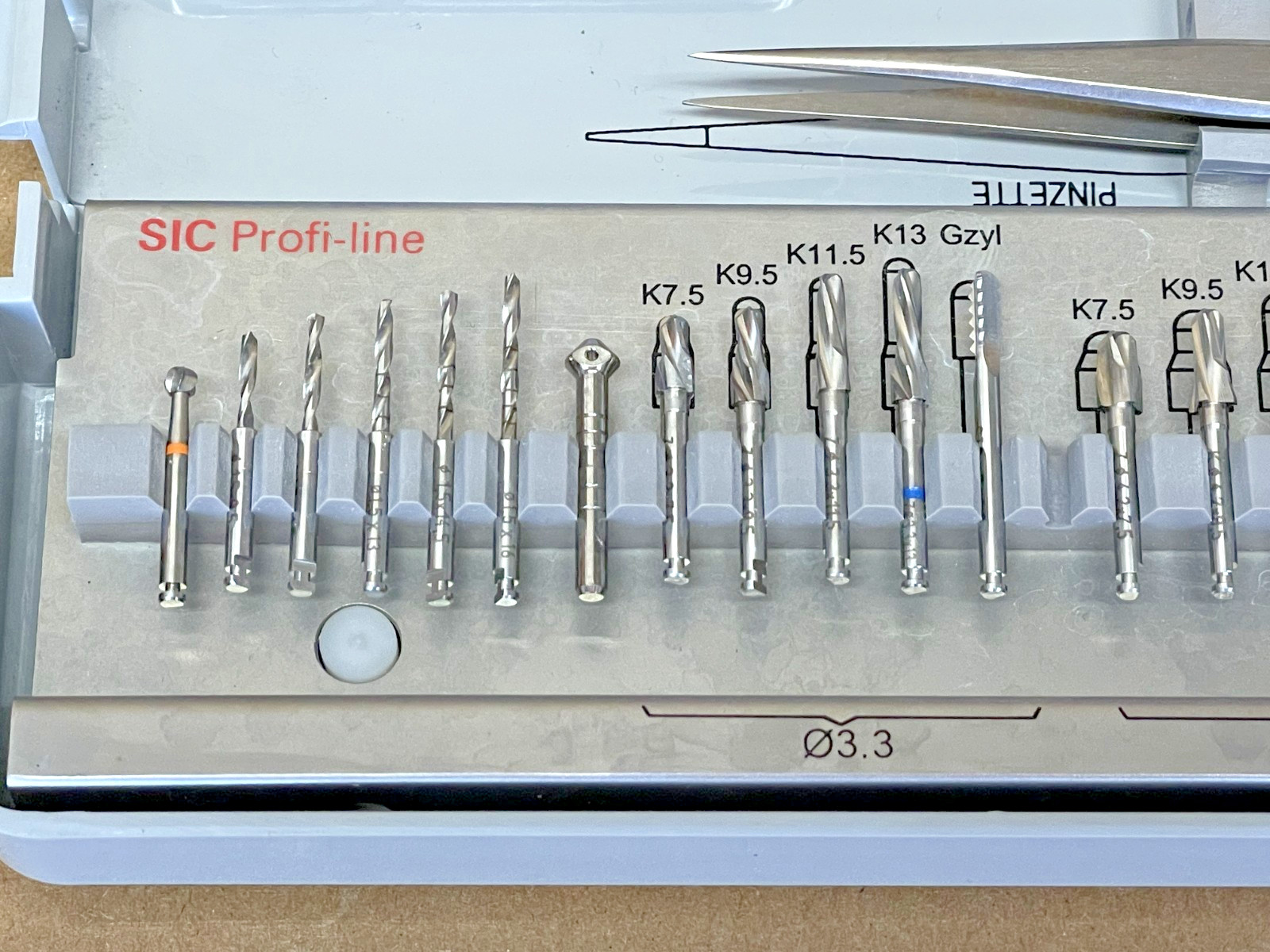 SIC Profi-line Dental Kit,Excellent As Pictured Items Only