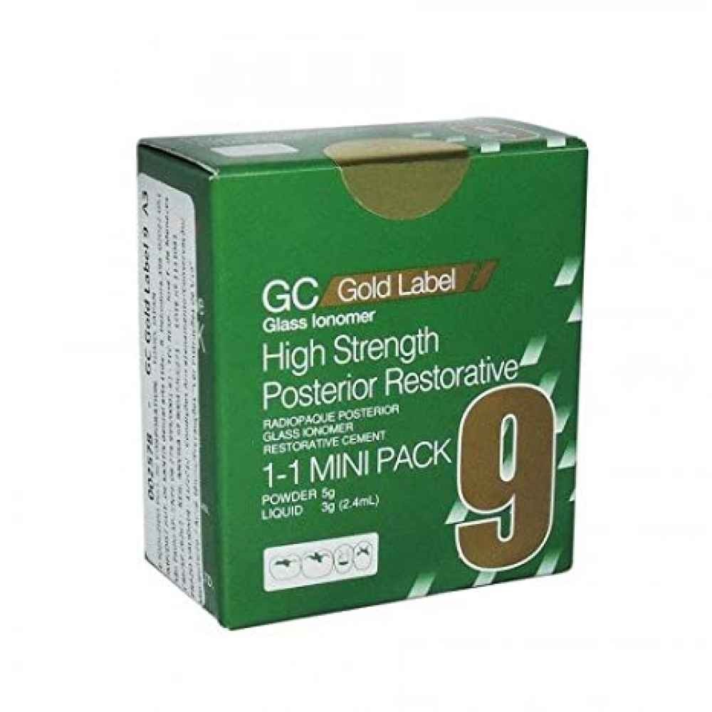 GC 9 Posterior Restorative Mini Pack Glass Ionomer Cement- Same as Picture