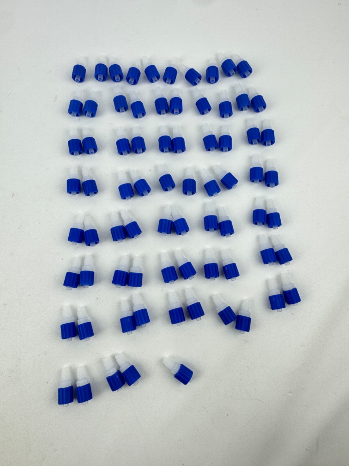 x(75) Nordson Value Plastics ABSML-J1A-5 Luer Tube Fitting Threaded Adapter