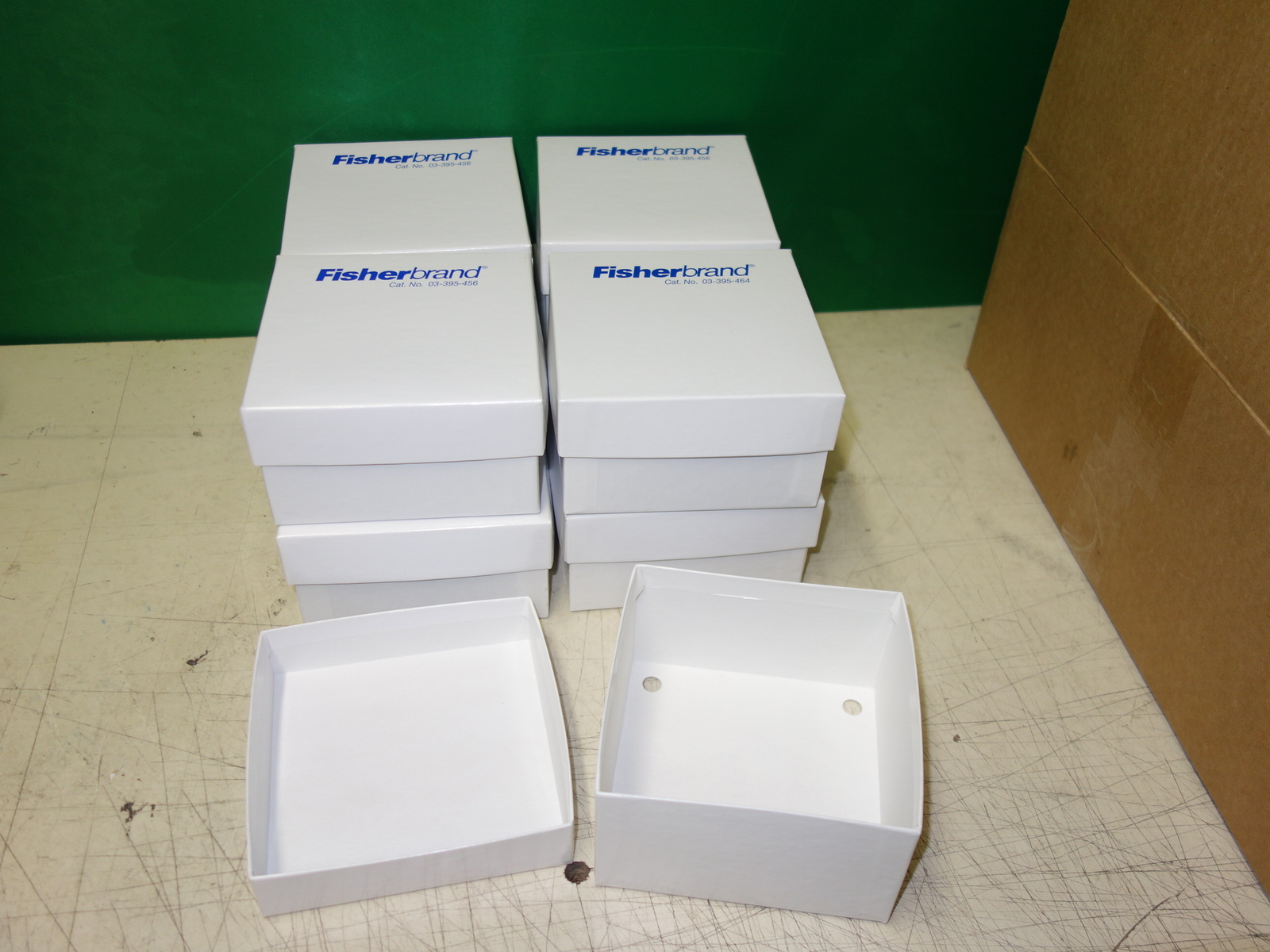 Fisher Scientific 03-395-456 Cryo Freezer Box 5x5x3 * Case of 9x