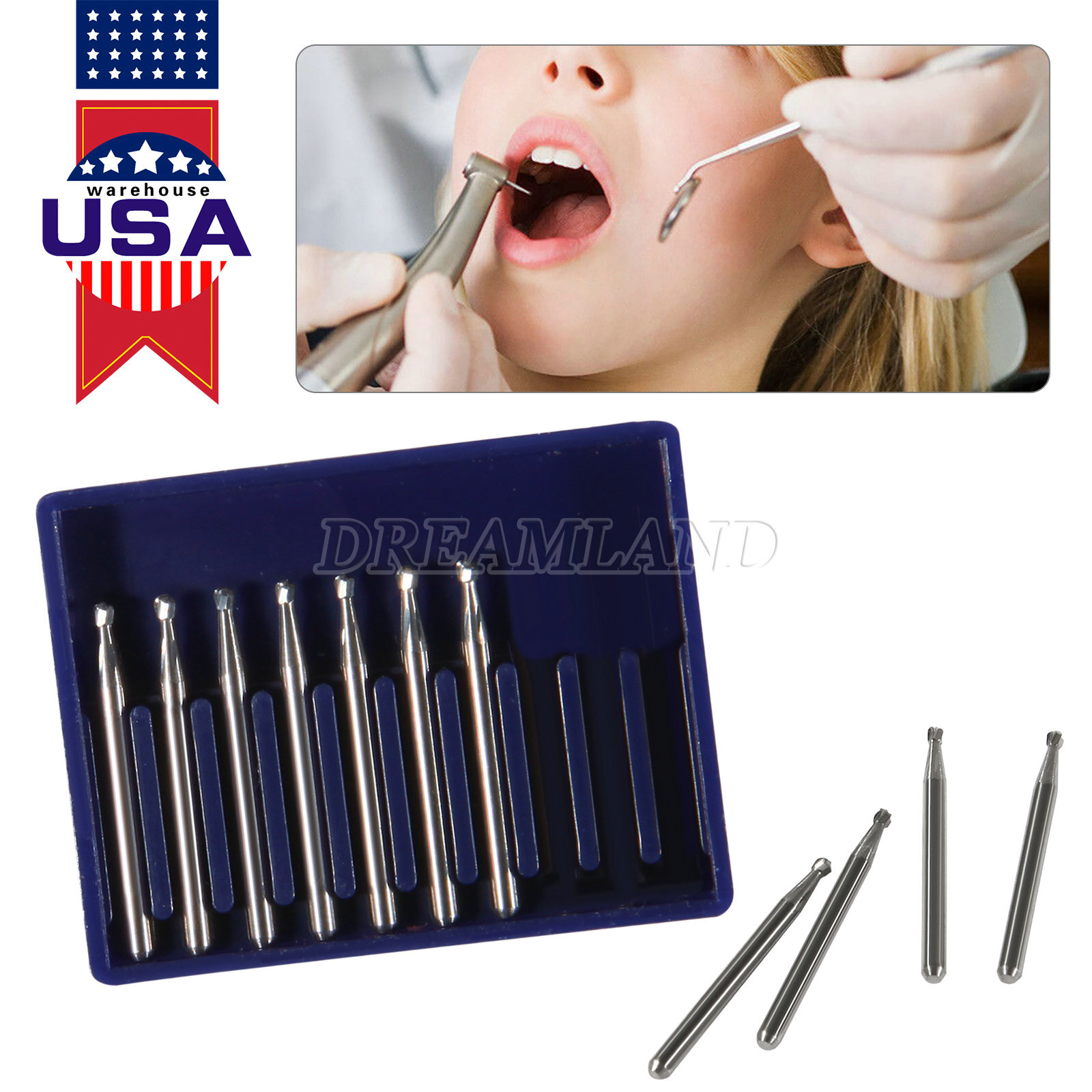 Dental Carbide Burs FG1 FG2 FG3 FG4 FG5 TOP QUALITY