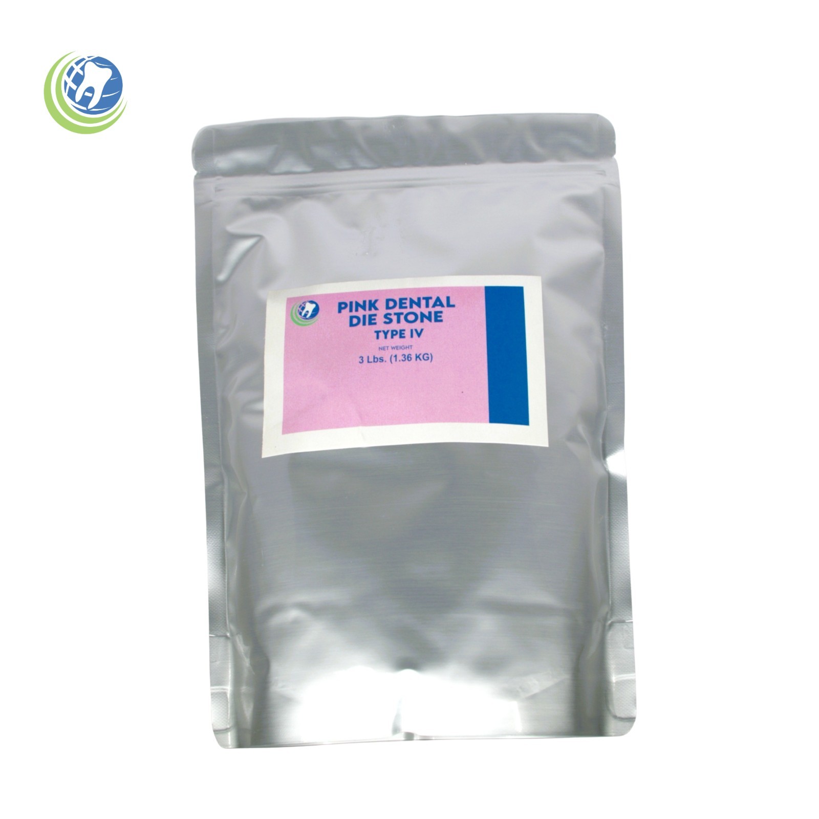 PINK DIE STONE TYPE IV ALL PURPOSE STRONG COMPOUND- NORMAL SETTING 3 Lb.
