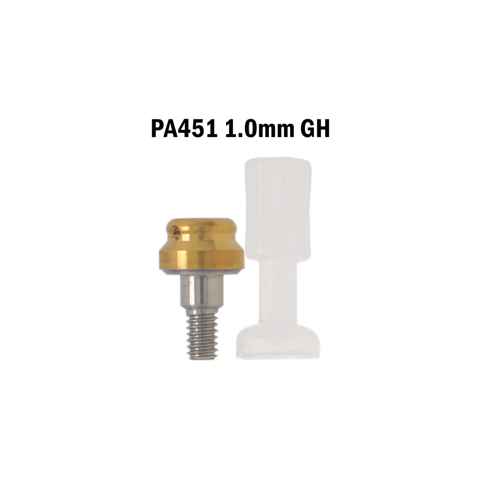 US Locator Abutment compatible Zimmer Tapered Screw-Vent TSV 3.5/4.5 1-5.0mm GH