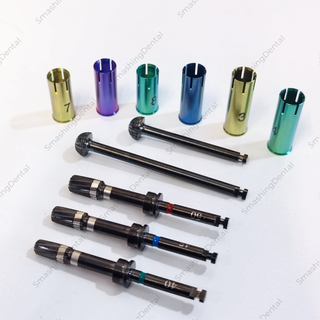 Dental DLC Lift Drill Reamer Stopper Im plant Crestal Drill Bit Sleeve CAS