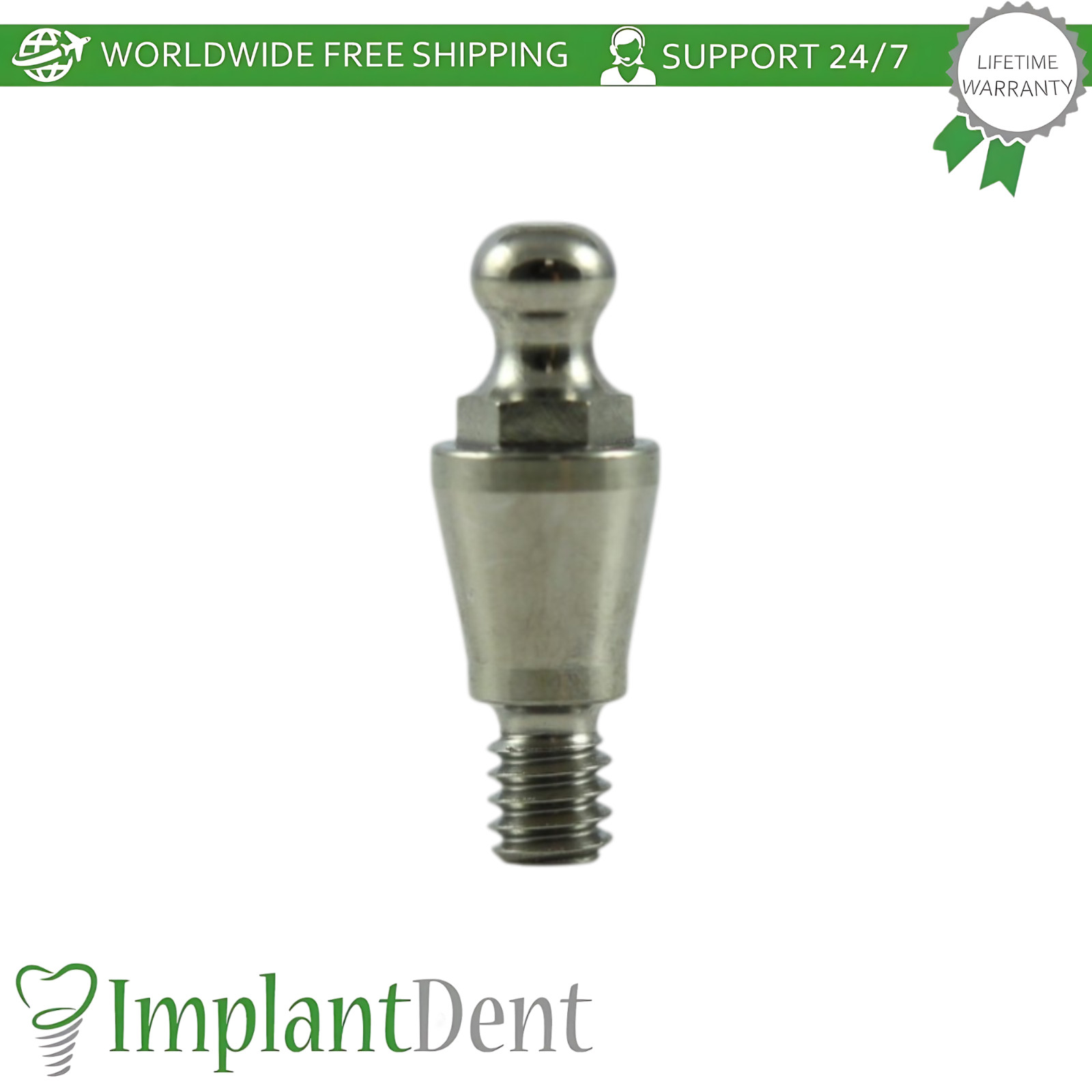 X10 0sstem®TS Compatible Regular Platform Stud Dental Prosthetic Titanium