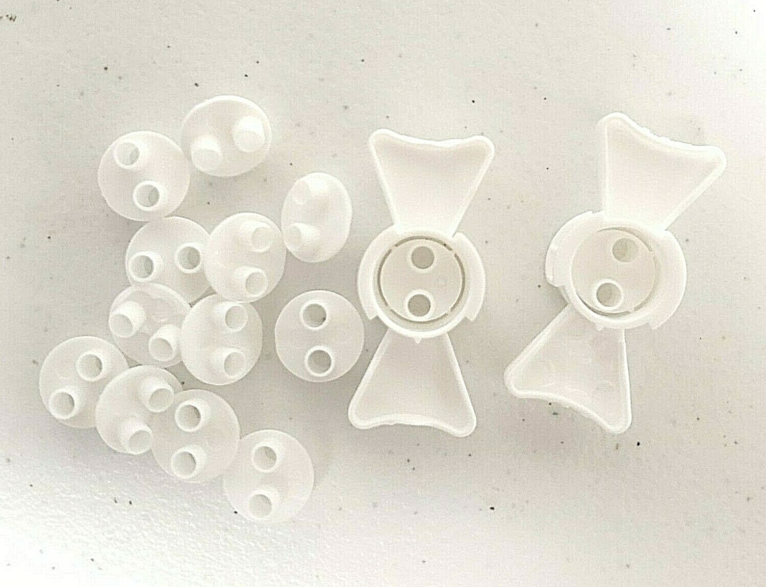 Dental Impression Cartridge Connector-Transfer leftover material VPS(100EA)EZ