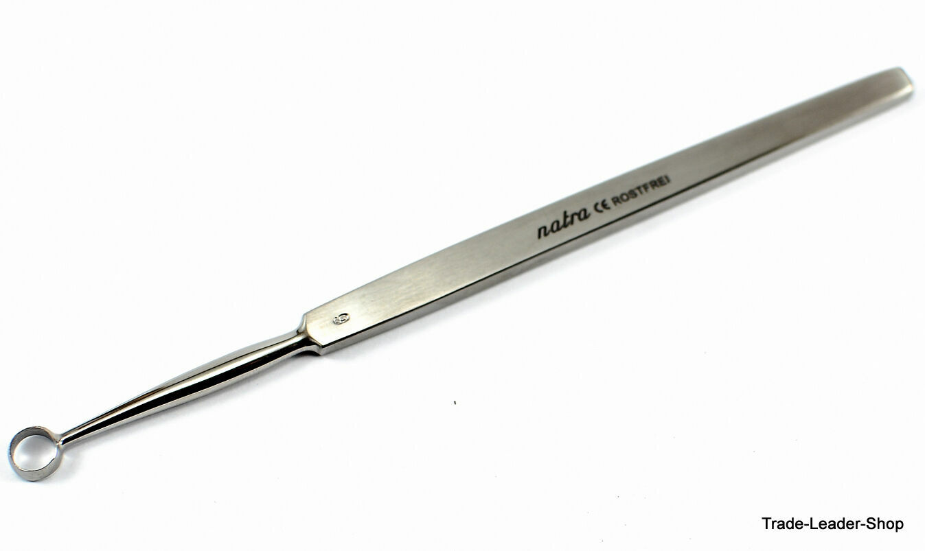 6x Fox Lupus Lupuskürette 5 1/2in 1,2, 3,4, 5,6in Skin Curette Dermatology