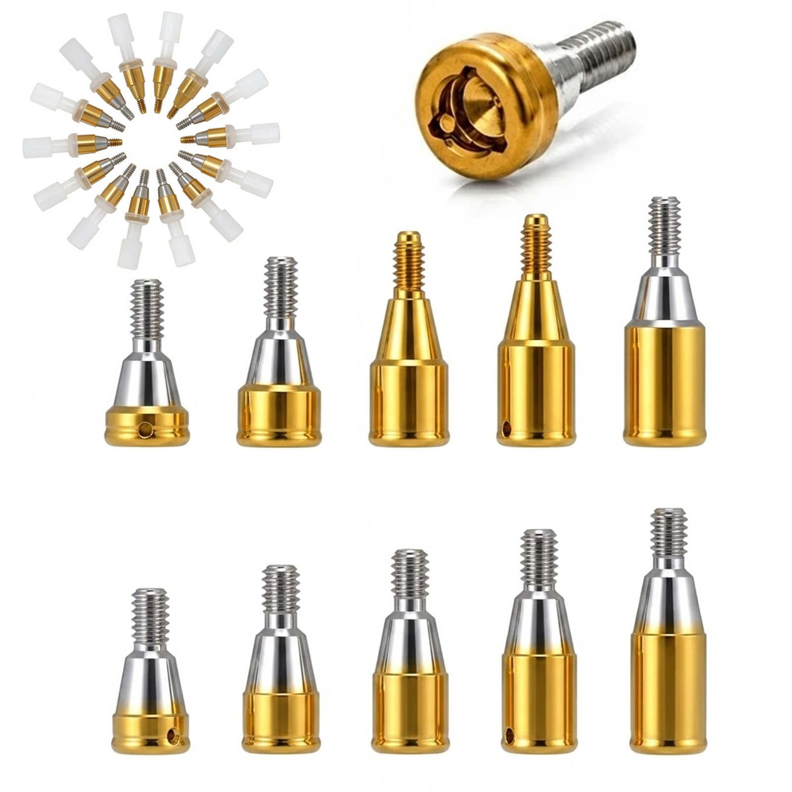 US Locator Attachment Abutment For Nobel Biocare Active Conical NP Ø3.5/RP Ø4.3