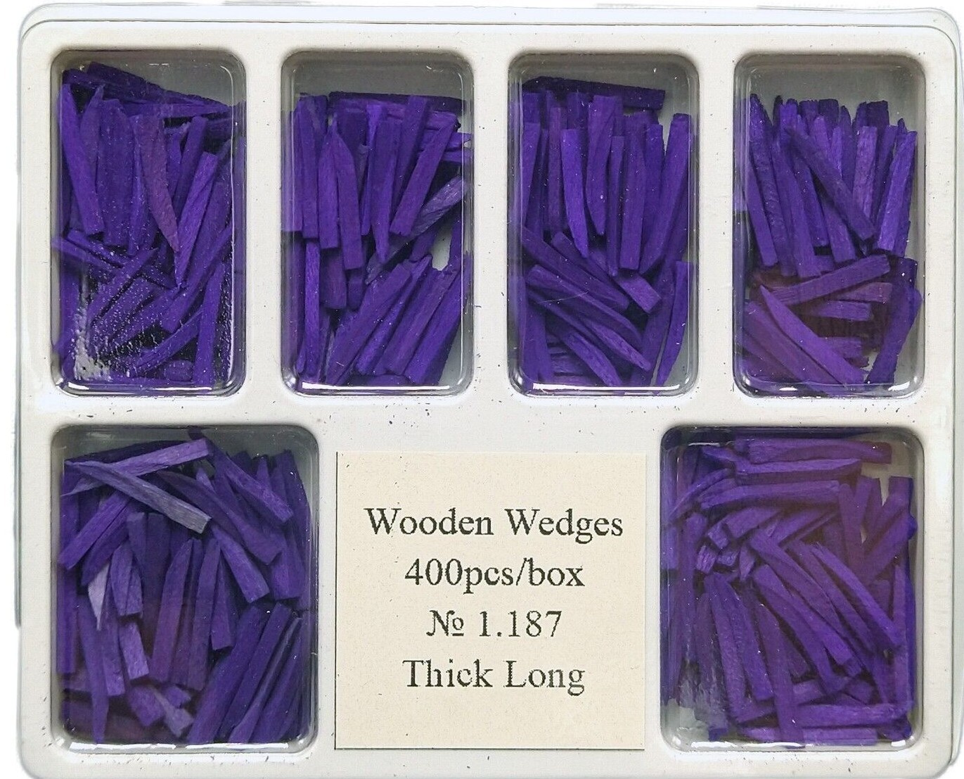 Premier Sycamore type Dental Anatomical Wooden Wedges 400/Bx All sizes – Redland