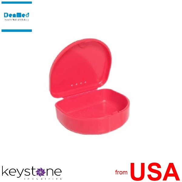 KEYSTONE RED High Gloss Retainers Boxes – 0.75 inches depth – 12pk – mfr 9575105
