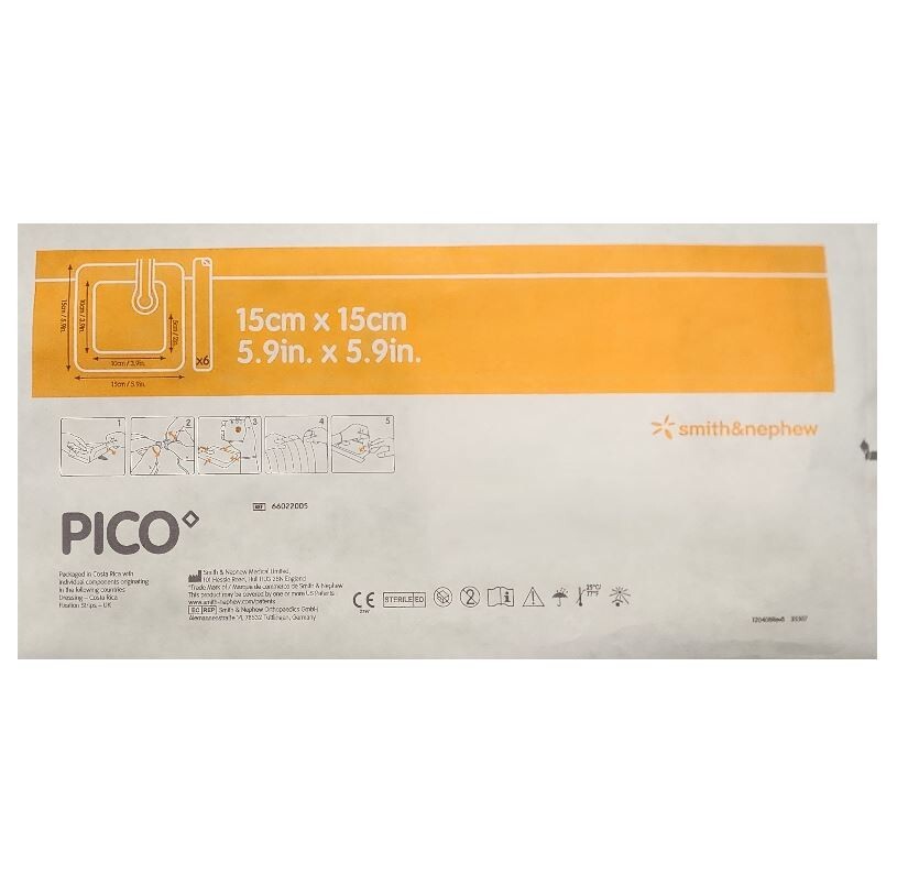 *1-Box* Smith & Nephew Pico 7 Wound Therapy 5.9″ x 5.9″ System 66022005