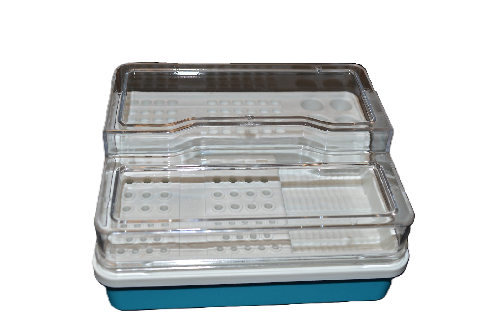 RMH3 Dental Plastic Endo Box 91 Holes + 4 Holes + 1 Pan Non-STERILE