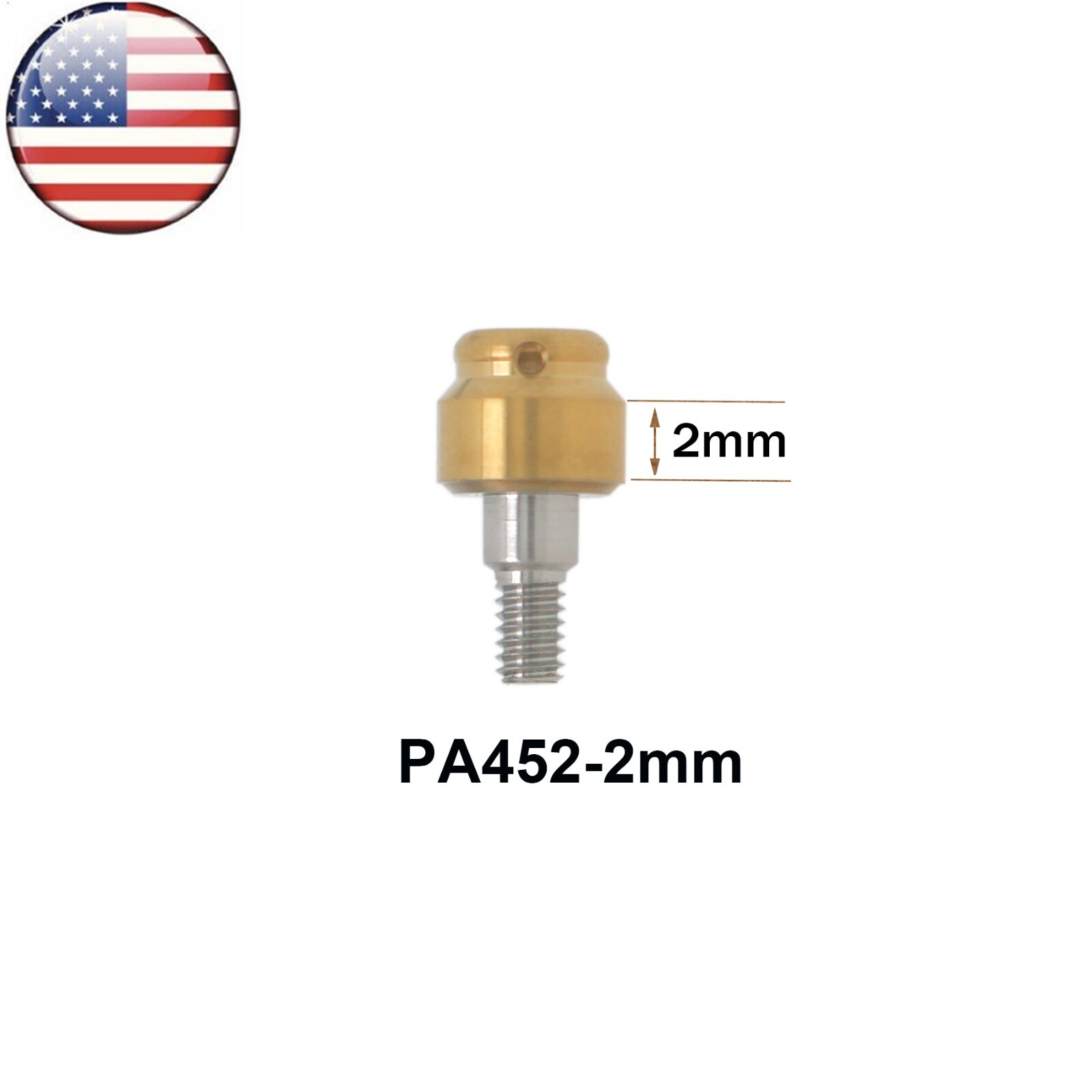 US Dental Overdenture Abutment for ZIMMER Screw-Vent 3.5/4.5mm Platform BEGO MIS