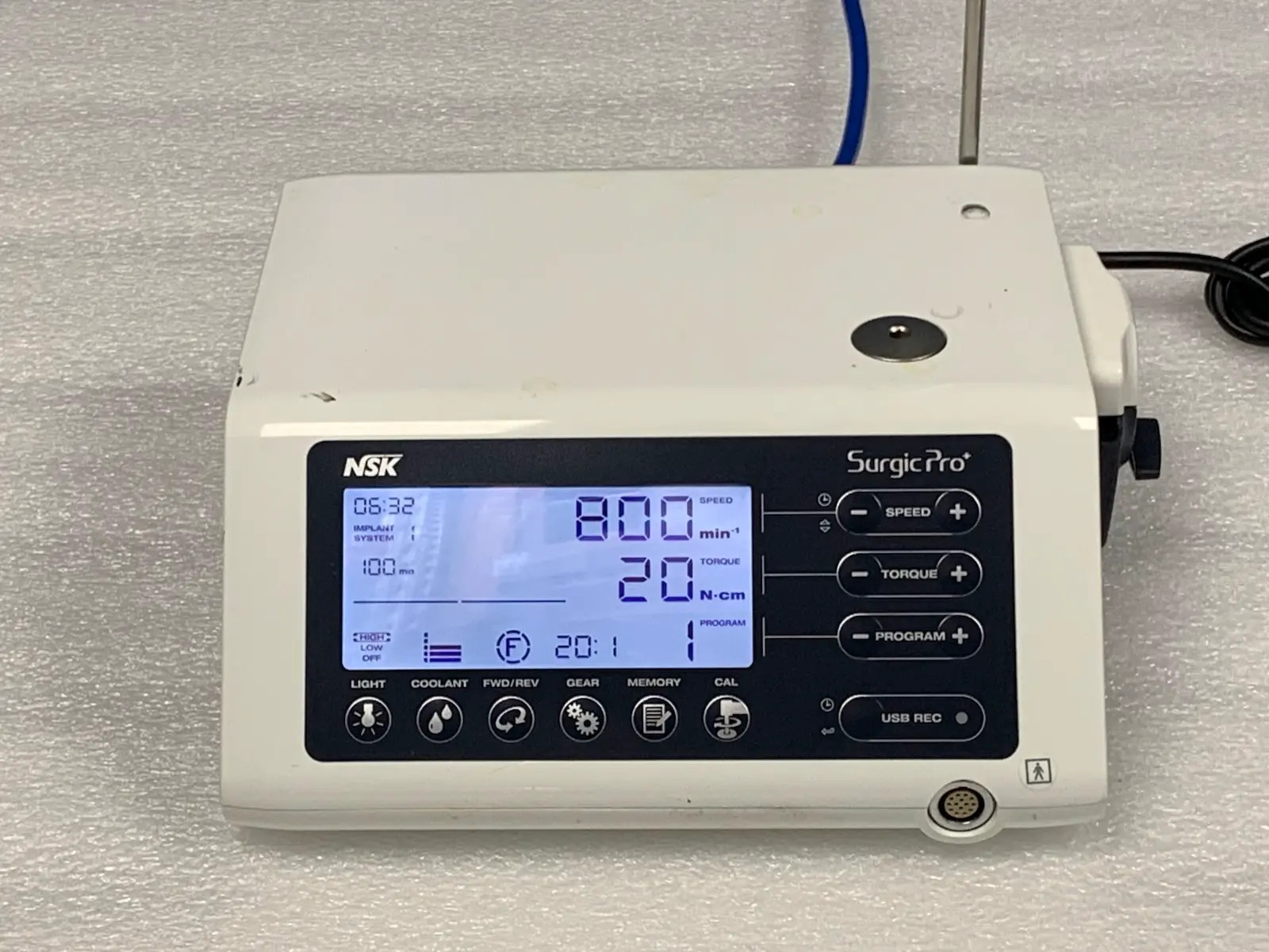 NSK Nakanishi Surgic Pro Plus OPT-D (230V) w FC-78 Foot Switch Control