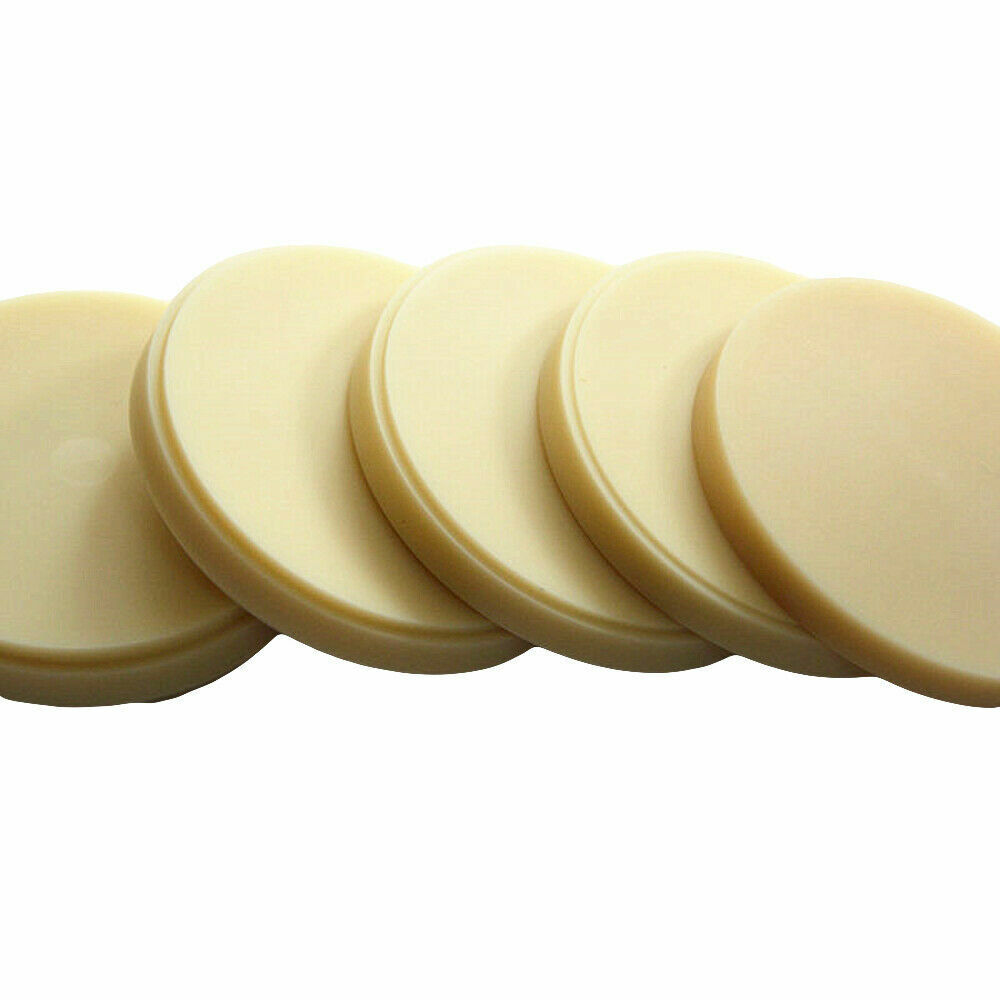 5 Pcs Dental Lab Material PMMA Blocks Disk Blanks For Wieland System OD98*16mm