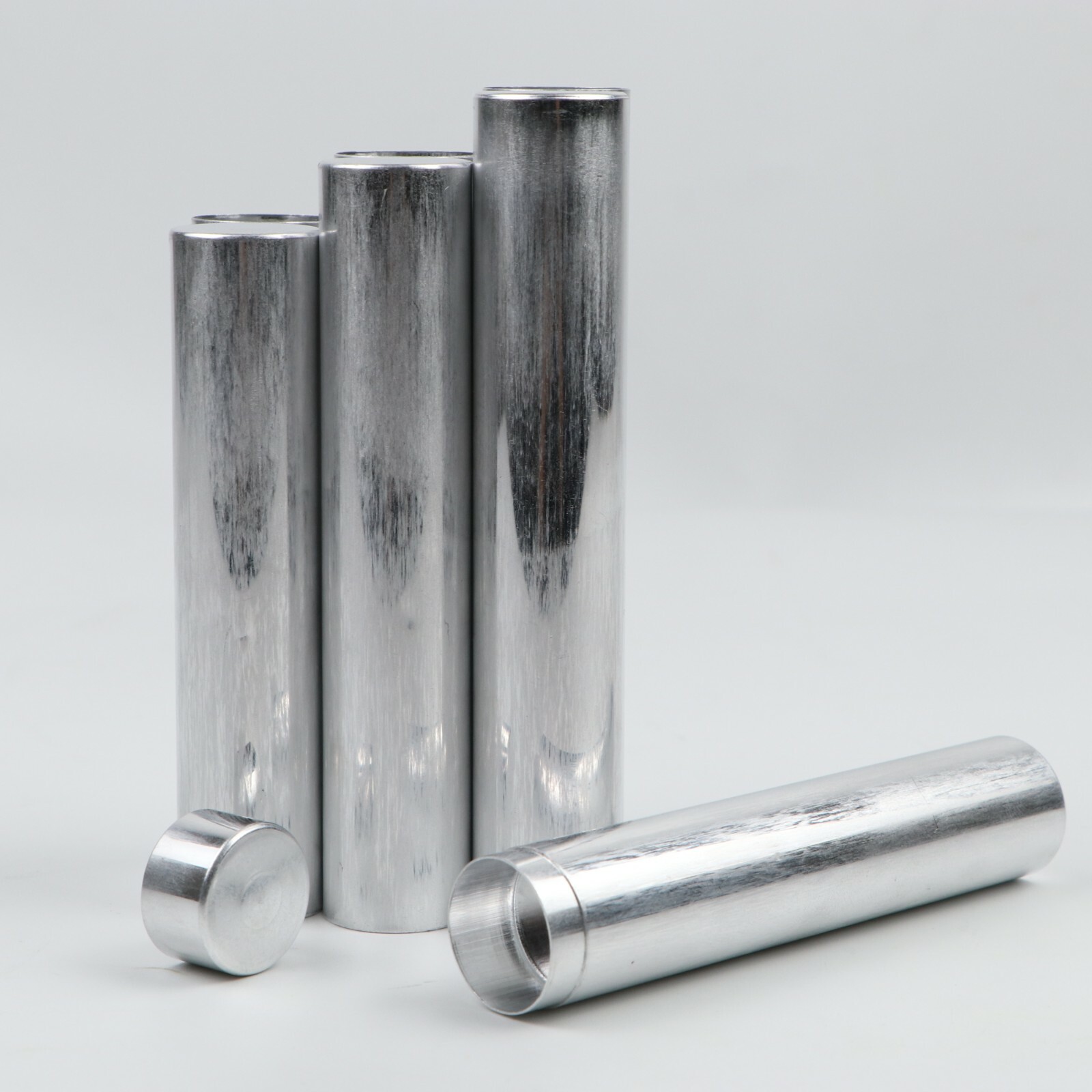 200Pcs Dental Empty Aluminum Tubes Cartridges for Making Flexible Denture