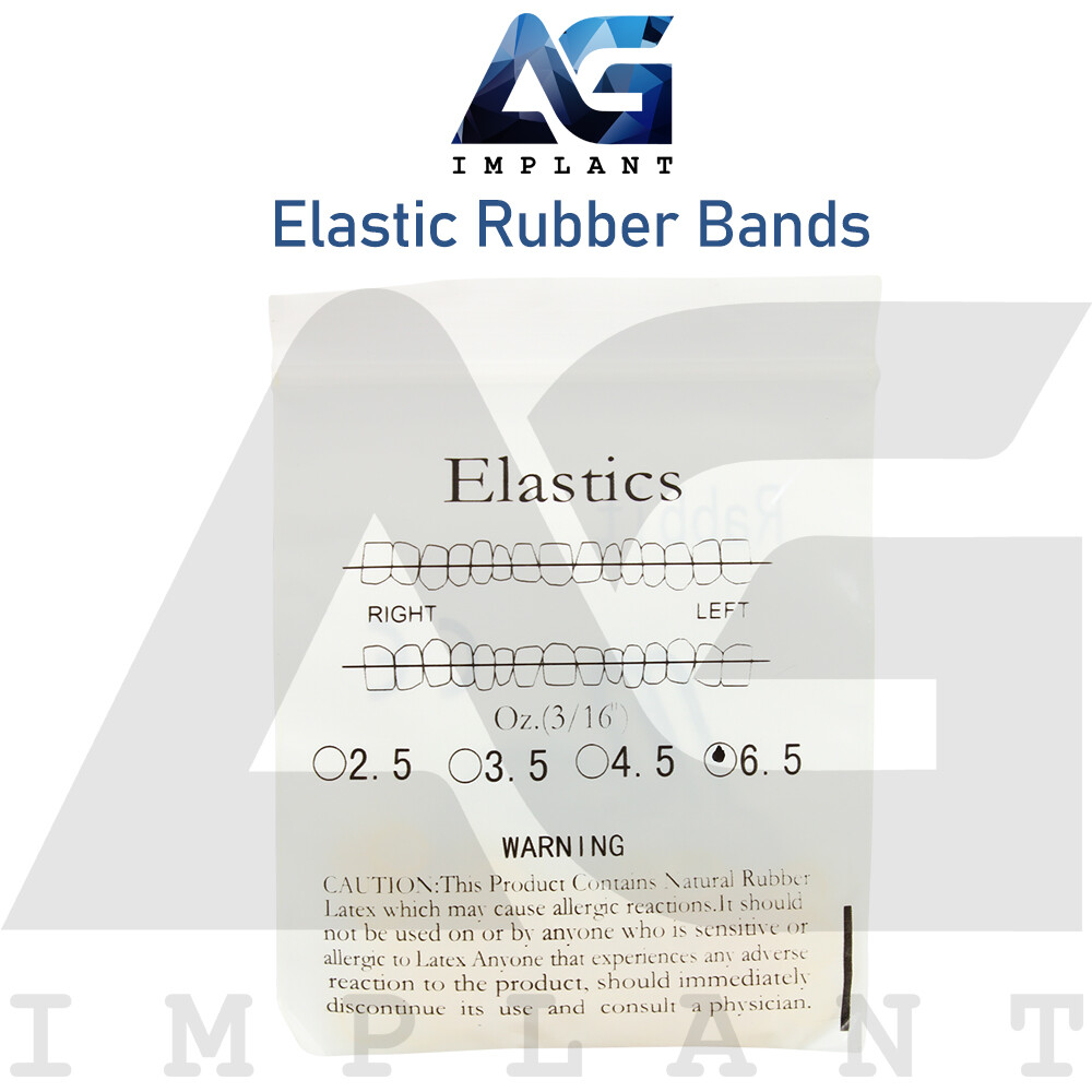 Orthodontic Emergency Kit Elastics Rubber Bands Wax Home Use First Aid Dental