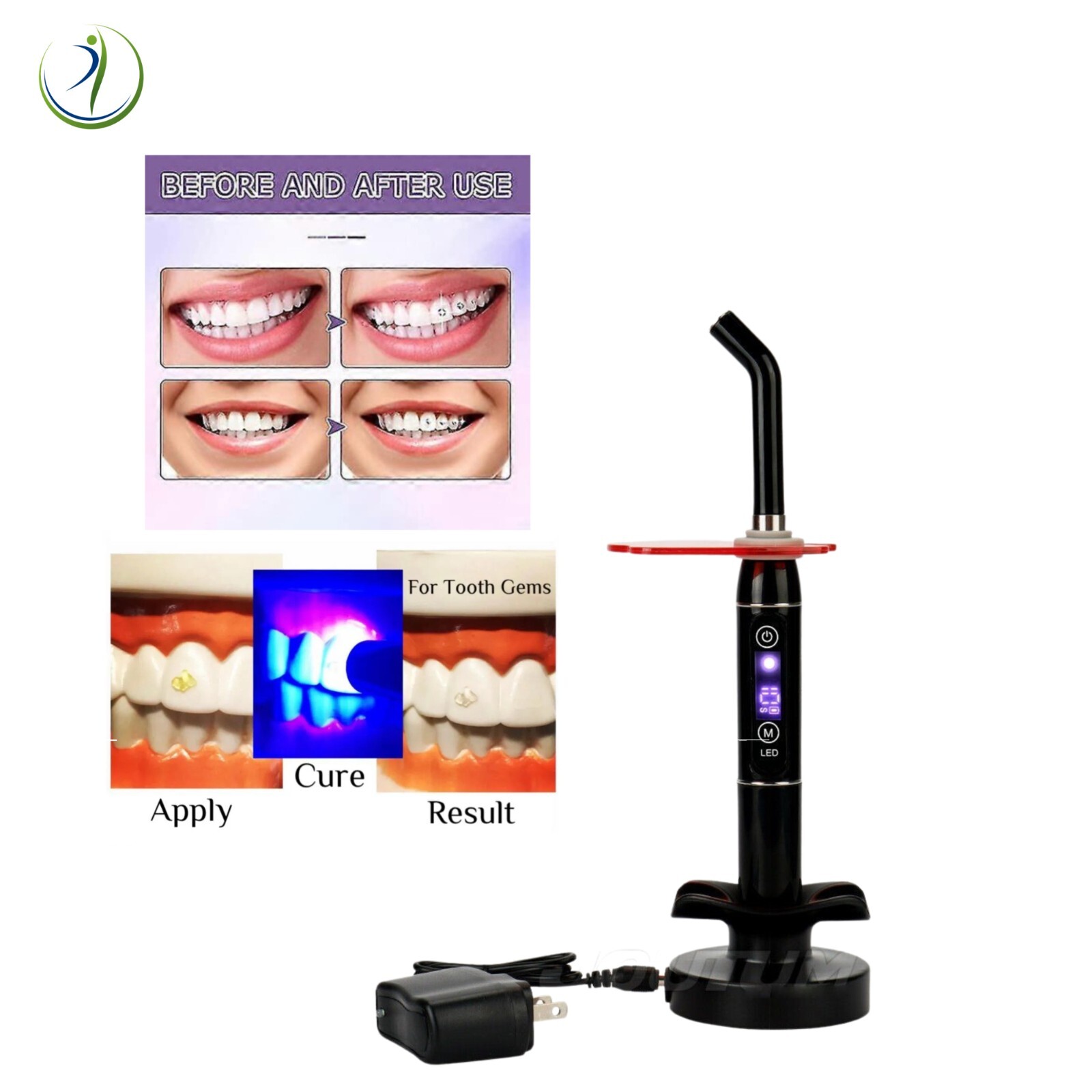 Professional Tooth Gem Rhinestone Placement Kit Stones Not Included