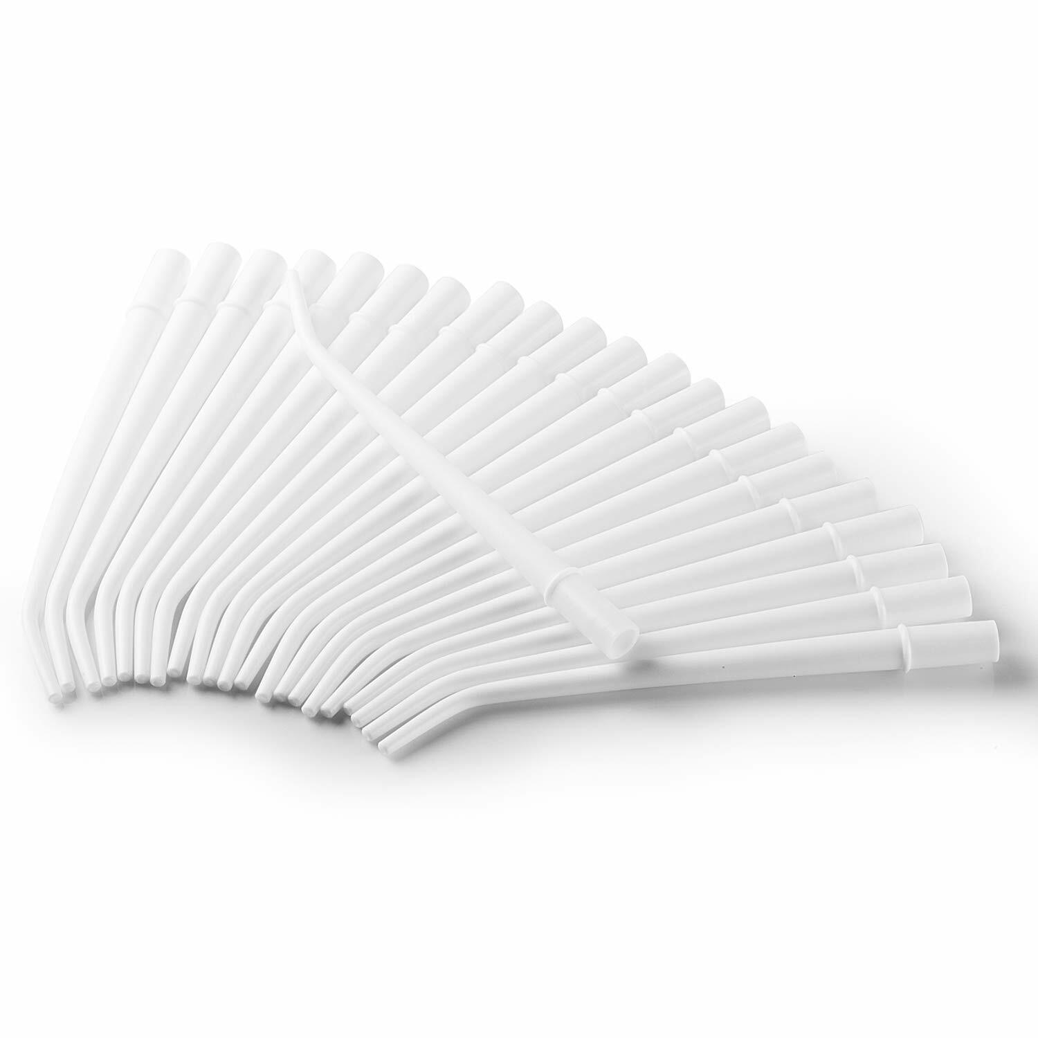 25PCS White Surgical Aspirator Tips Small size 1/8″ Dental Suction Tips