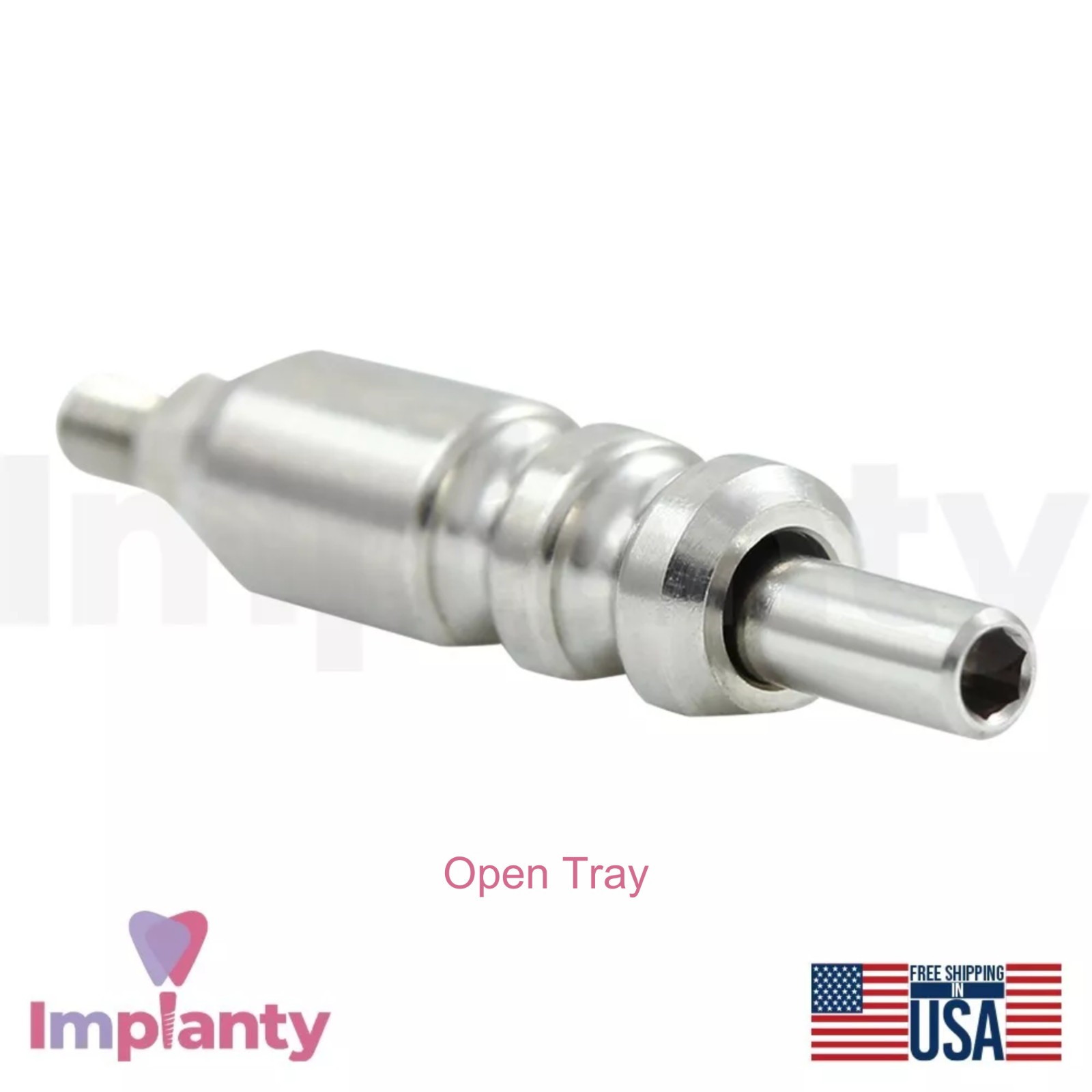 10x GDT Standard Impression Transfer Coping Open/Closed Tray Int Hex 2.42mm