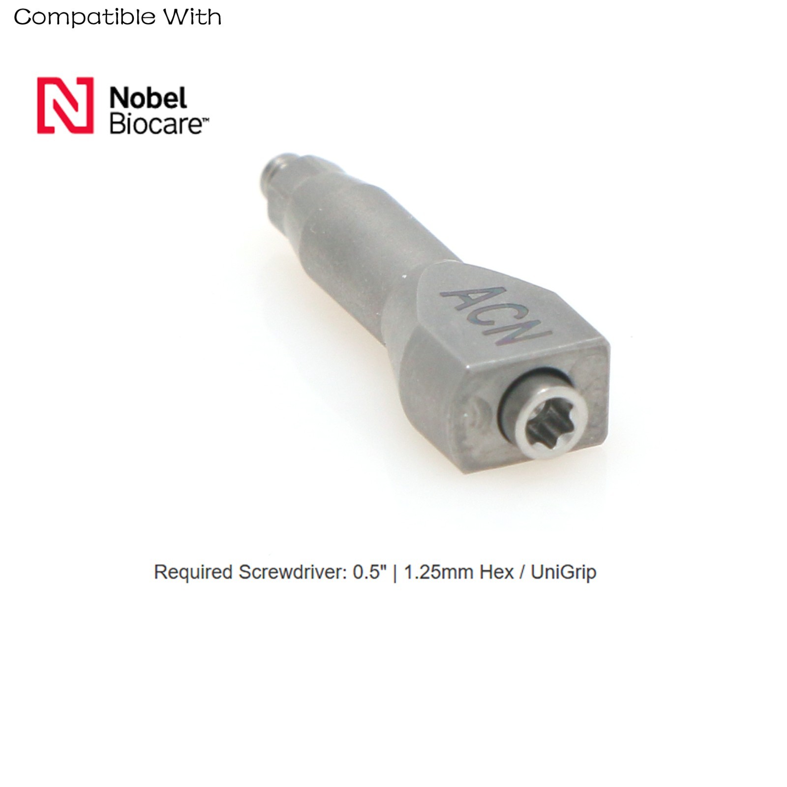 US Dental Scanbody Lab CAD/CAM Nobel Active NP ∅3.5mm/RP ∅4.3/5.0mm Compatible