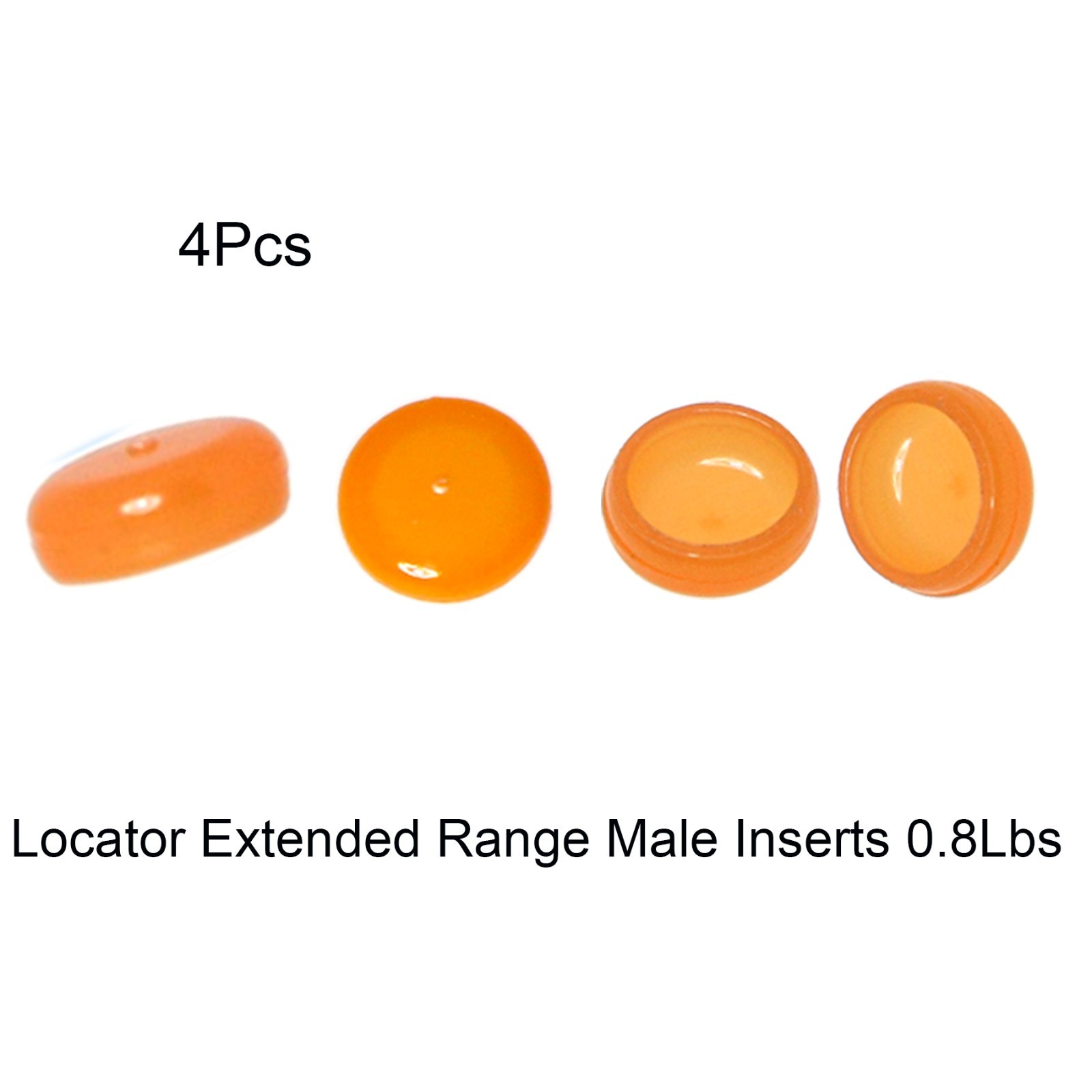 Dental Zest Locator compatible Orange Extended Range 0.8lbs Males Inserts Kit