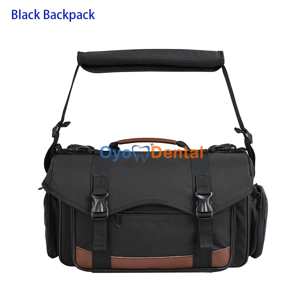 Upgraded BEST Portable Dental Unit Mobile Dental Backpack Bag+Handpiece Kit 2/4H