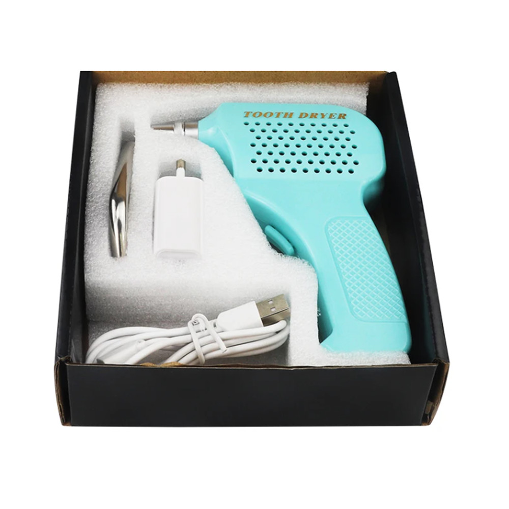 Dental Tooth Dryer for Oral Orthodontic Tooth Drying Equipment with 3 Nozzle Tip