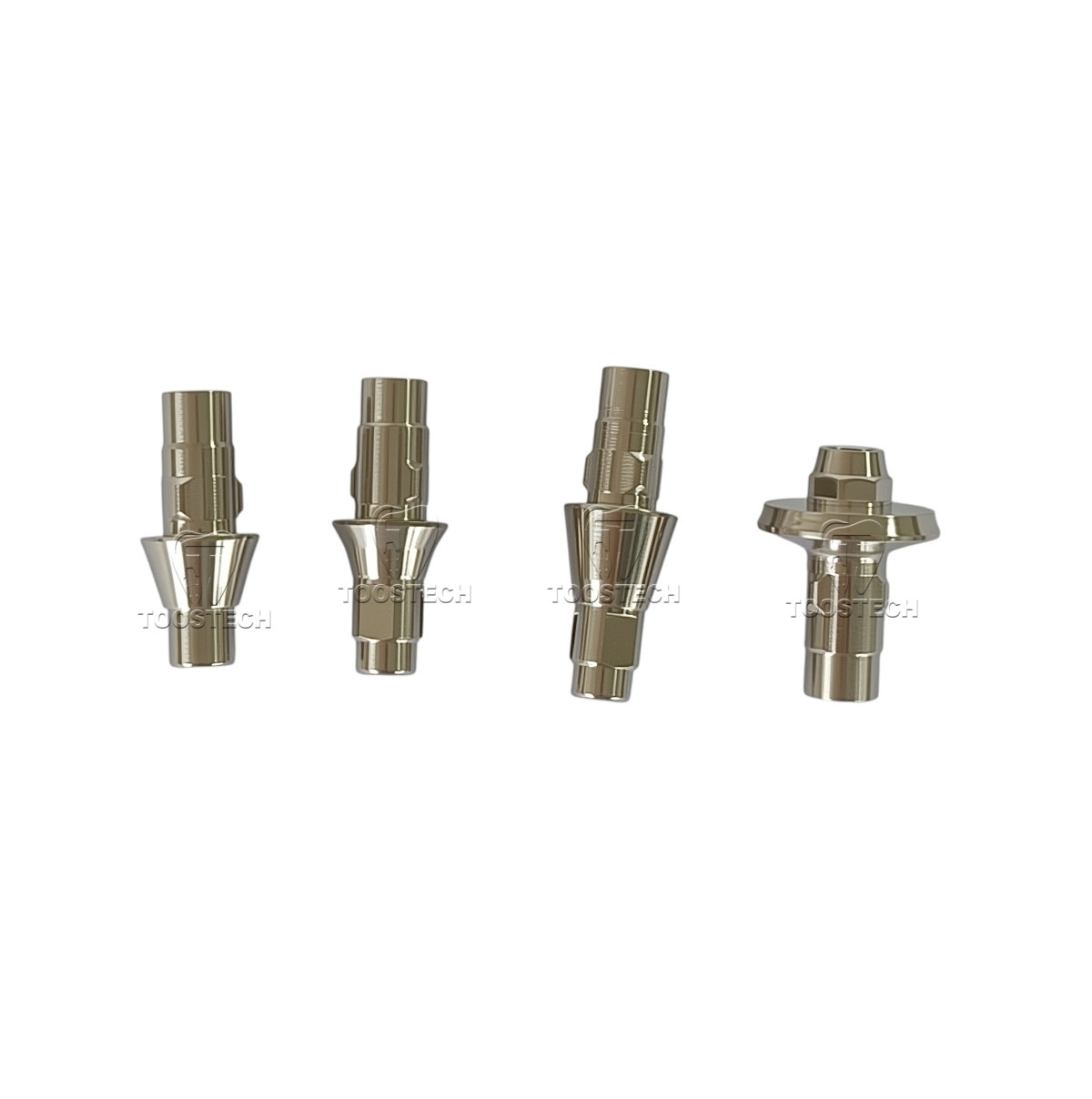 6pcs Ti Straight Base Variobase Abutment fits to Straumann Bone Level RC NC SC