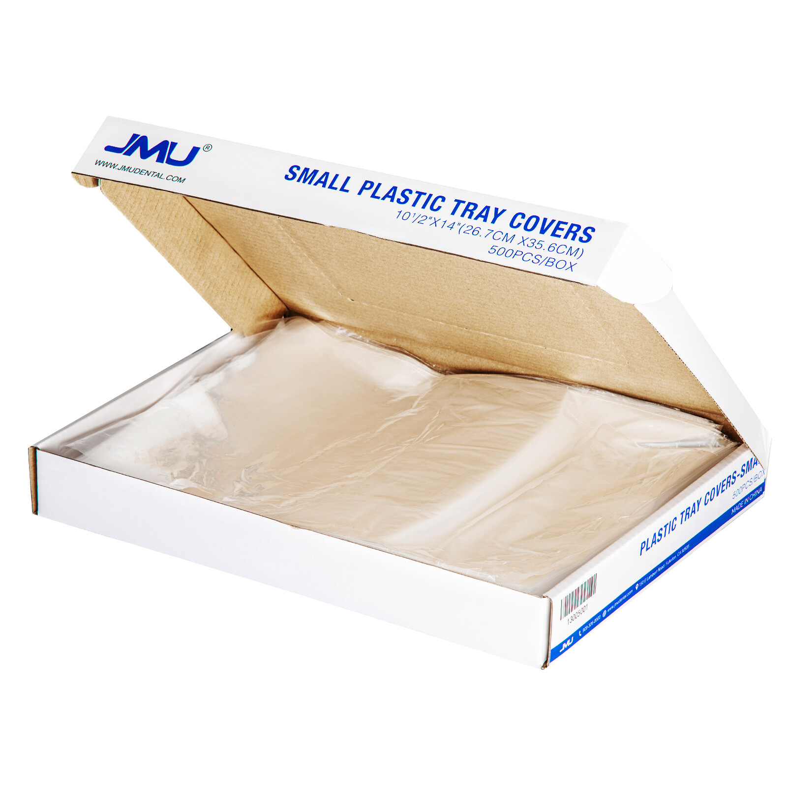 500PCS JMU Disposable Dental Plastic Tray Covers Ritter Size B Small 10-1/2″X14