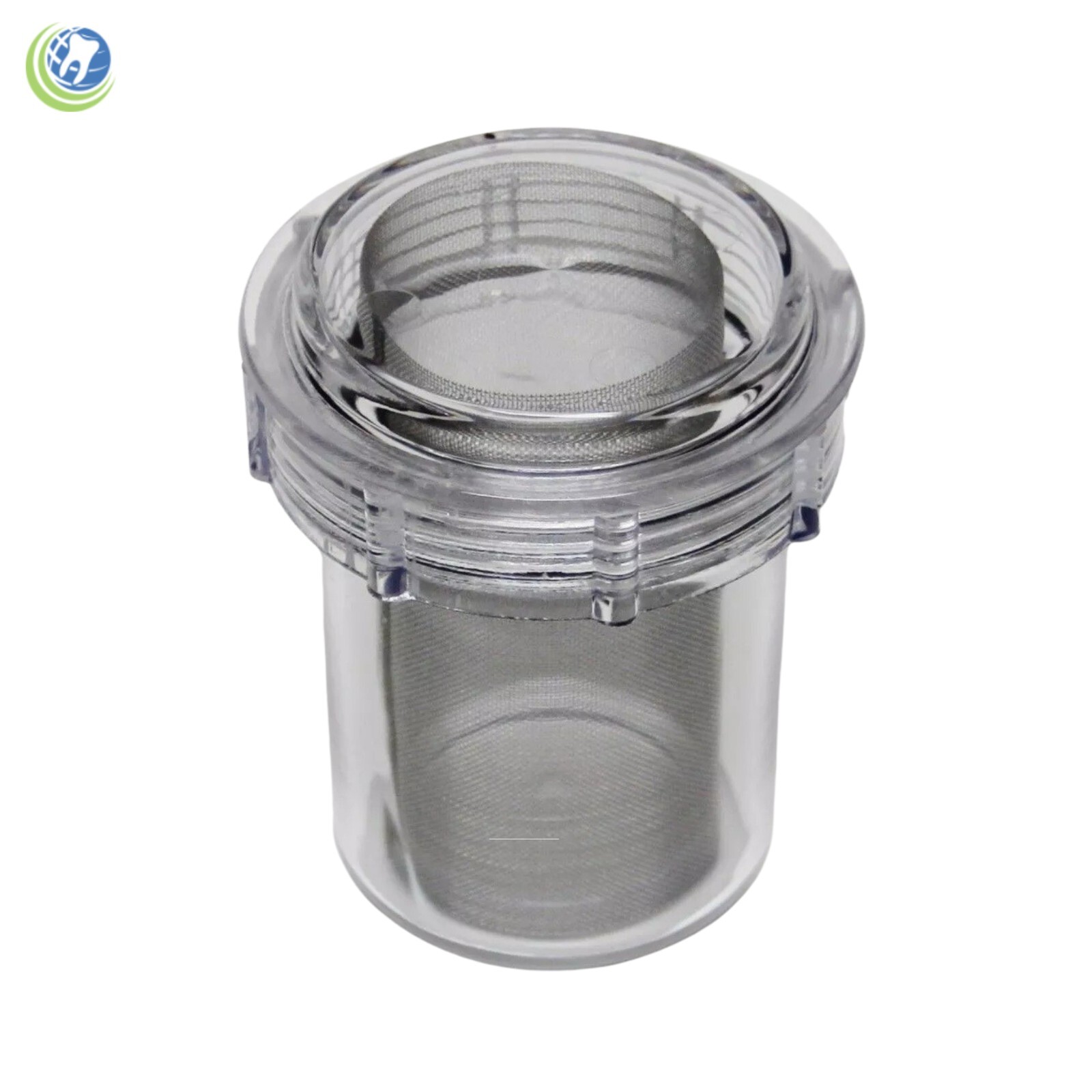 8X Dental Disposable Evacuation Canister DC8-2350 Screen-4-Vac ThinMesh Plasdent