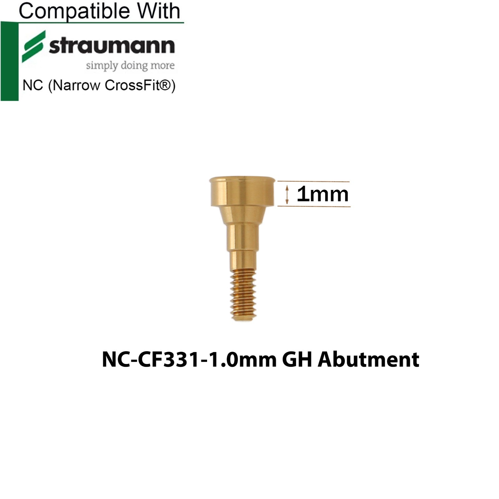 For Straumann ITI Dental NC/RC Locator Abutments & Healing Abutment Caps